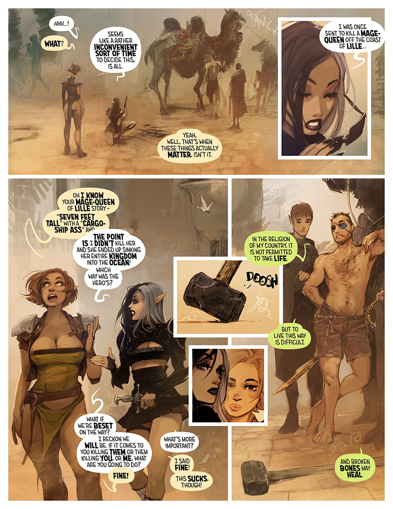 I Roved Out in Search of Truth and Love 1, 2, 3 porn comic picture 1101