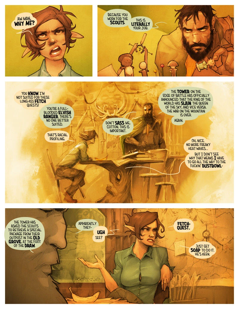 I Roved Out in Search of Truth and Love 1, 2, 3 porn comic picture 14