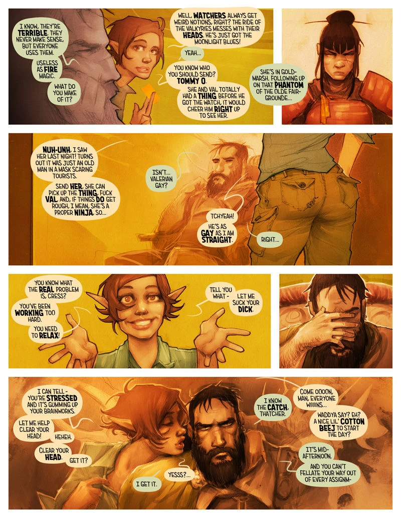 I Roved Out in Search of Truth and Love 1, 2, 3 porn comic picture 16