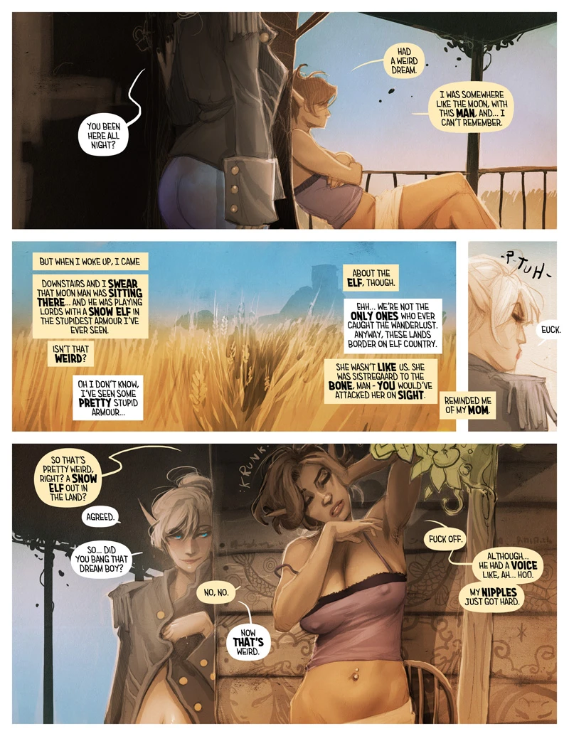 I Roved Out in Search of Truth and Love 1, 2, 3 porn comic picture 162
