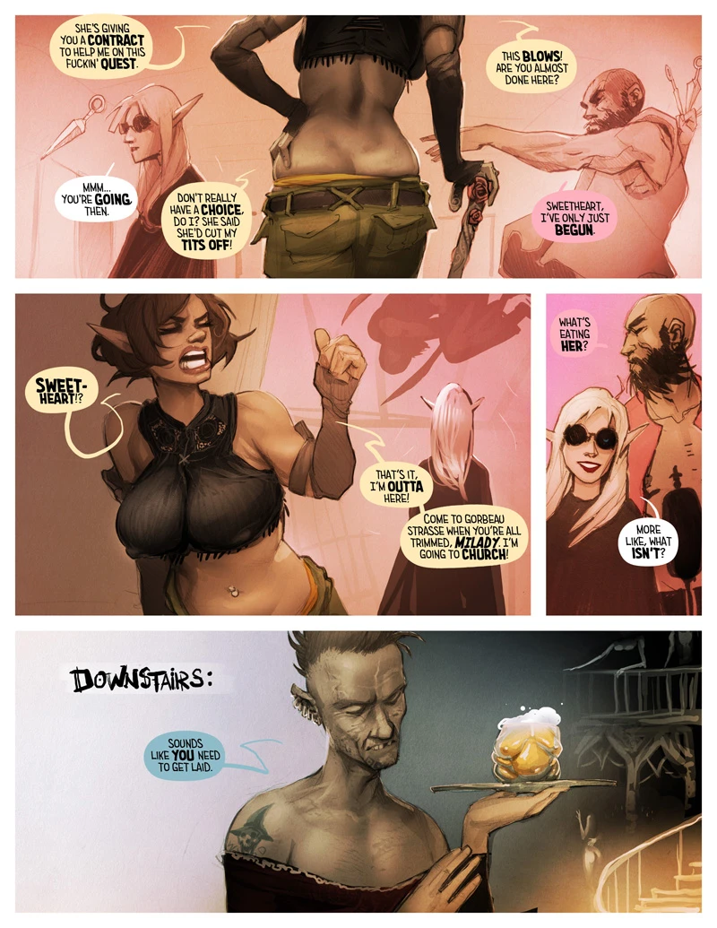 I Roved Out in Search of Truth and Love 1, 2, 3 porn comic picture 172