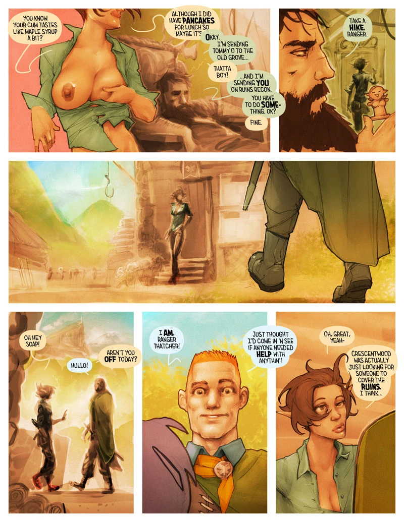 I Roved Out in Search of Truth and Love 1, 2, 3 porn comic picture 18