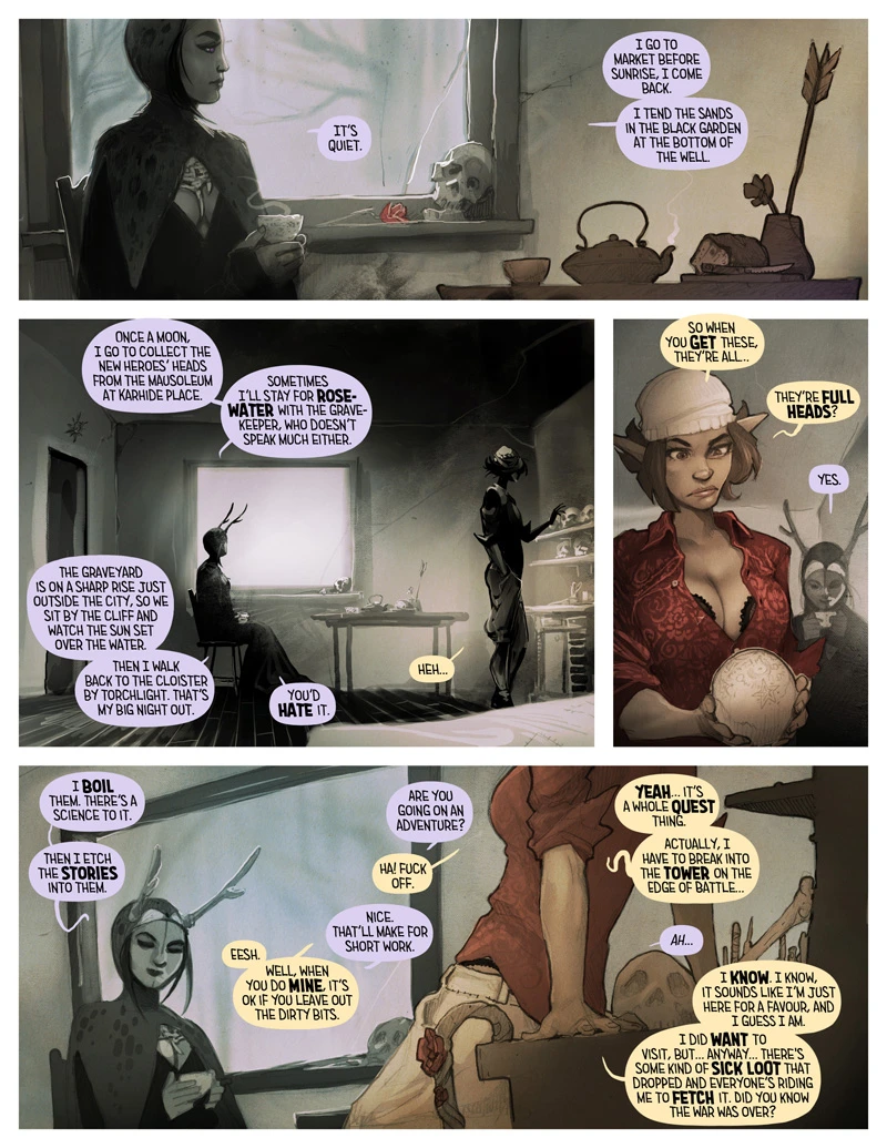 I Roved Out in Search of Truth and Love 1, 2, 3 porn comic picture 199