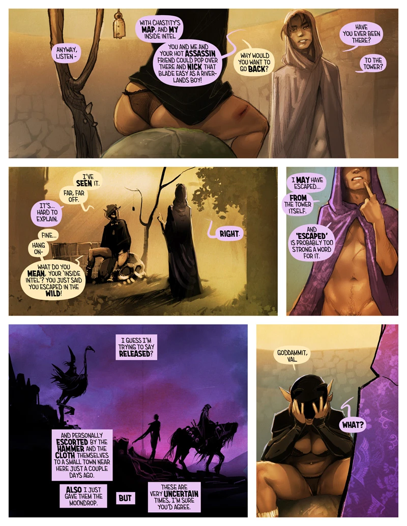 I Roved Out in Search of Truth and Love 1, 2, 3 porn comic picture 218