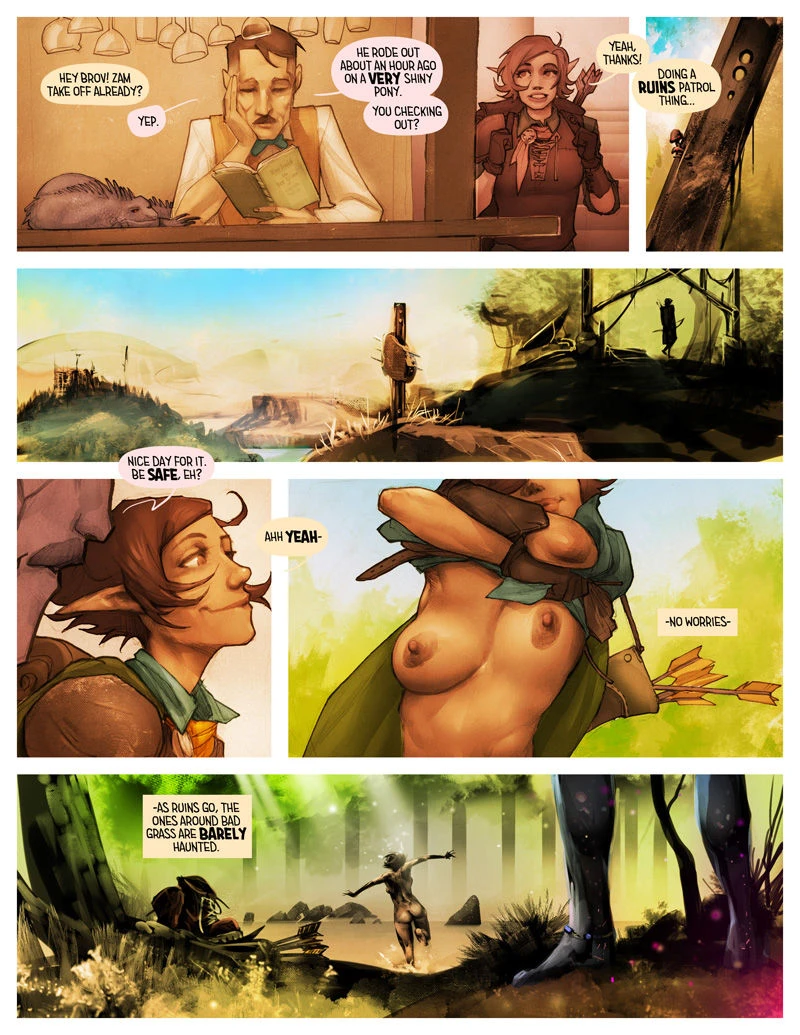 I Roved Out in Search of Truth and Love 1, 2, 3 porn comic picture 26