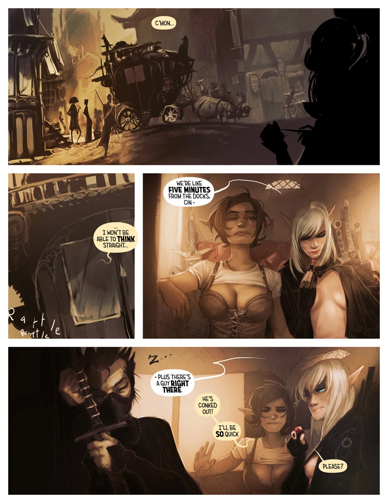 I Roved Out in Search of Truth and Love 1, 2, 3 porn comic picture 263
