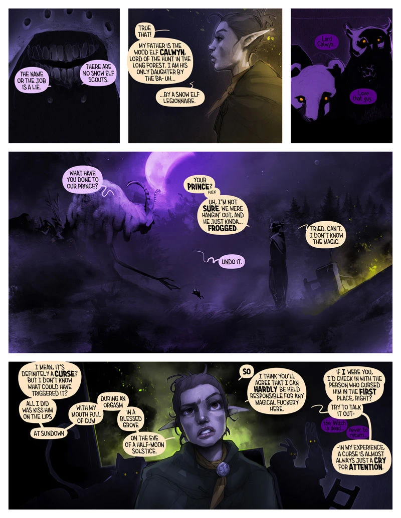 I Roved Out in Search of Truth and Love 1, 2, 3 porn comic picture 36