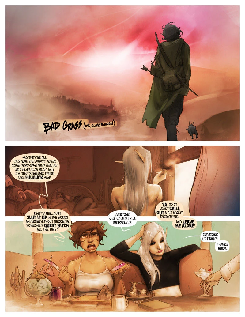 I Roved Out in Search of Truth and Love 1, 2, 3 porn comic picture 39