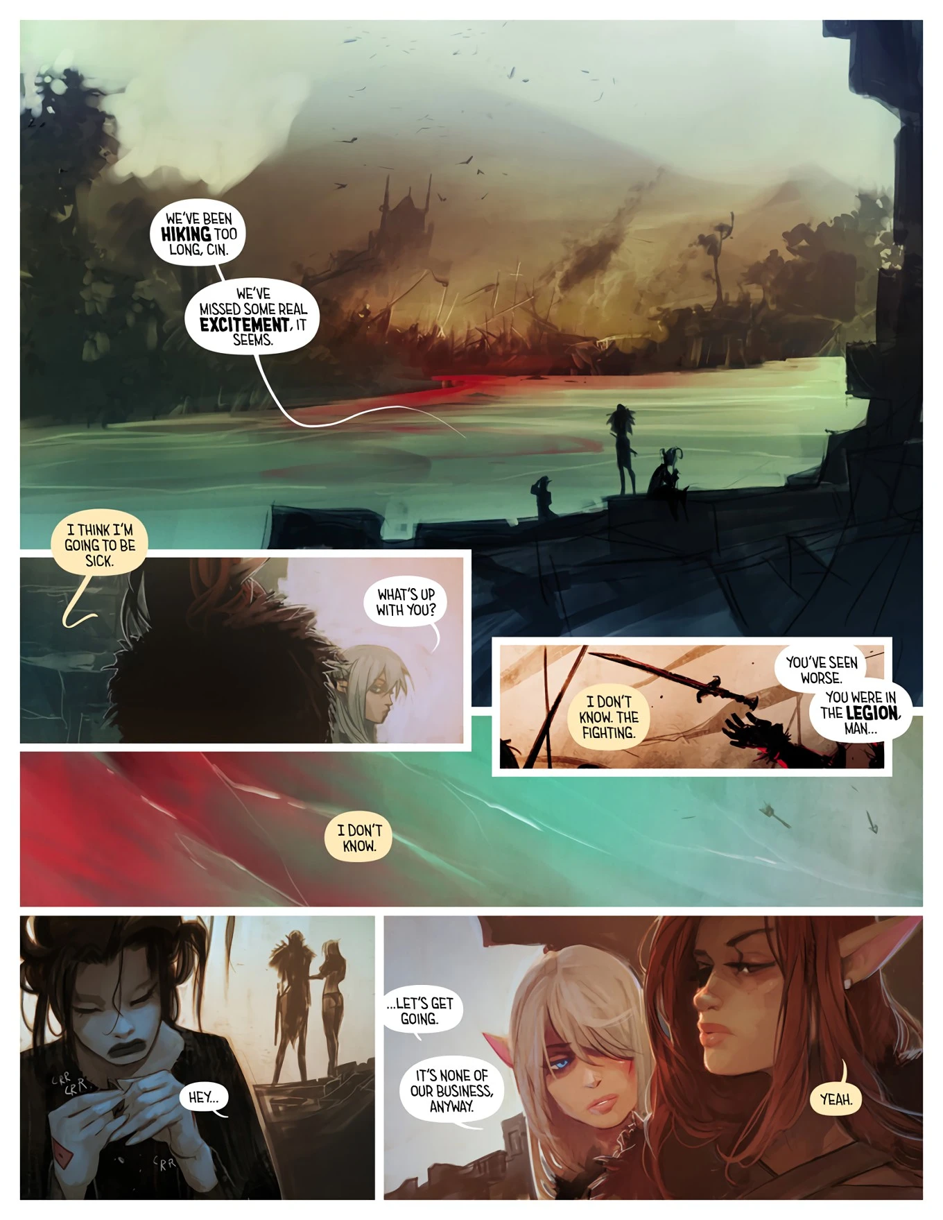 I Roved Out in Search of Truth and Love 1, 2, 3 porn comic picture 591