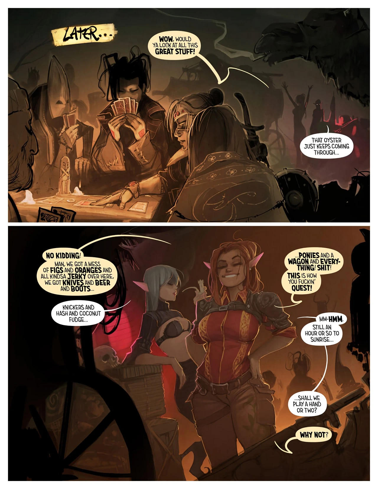 I Roved Out in Search of Truth and Love 1, 2, 3 porn comic picture 629