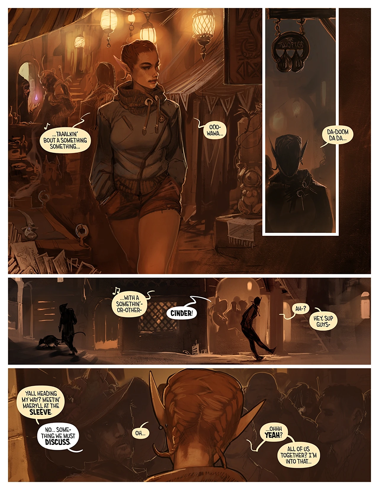I Roved Out in Search of Truth and Love 1, 2, 3 porn comic picture 807