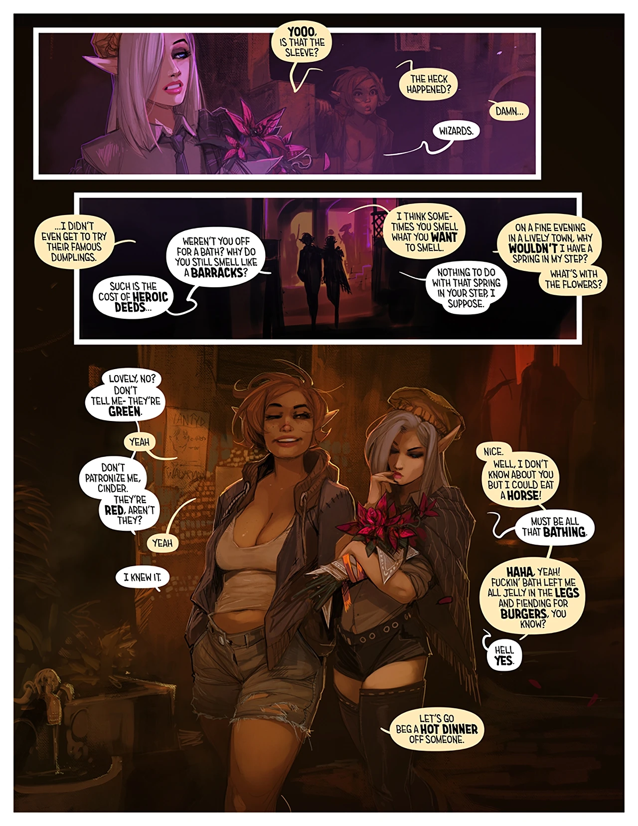 I Roved Out in Search of Truth and Love 1, 2, 3 porn comic picture 825