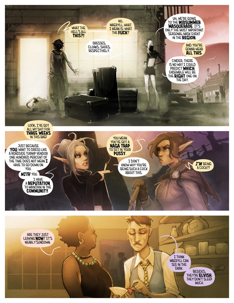 I Roved Out in Search of Truth and Love 1, 2, 3 porn comic picture 84
