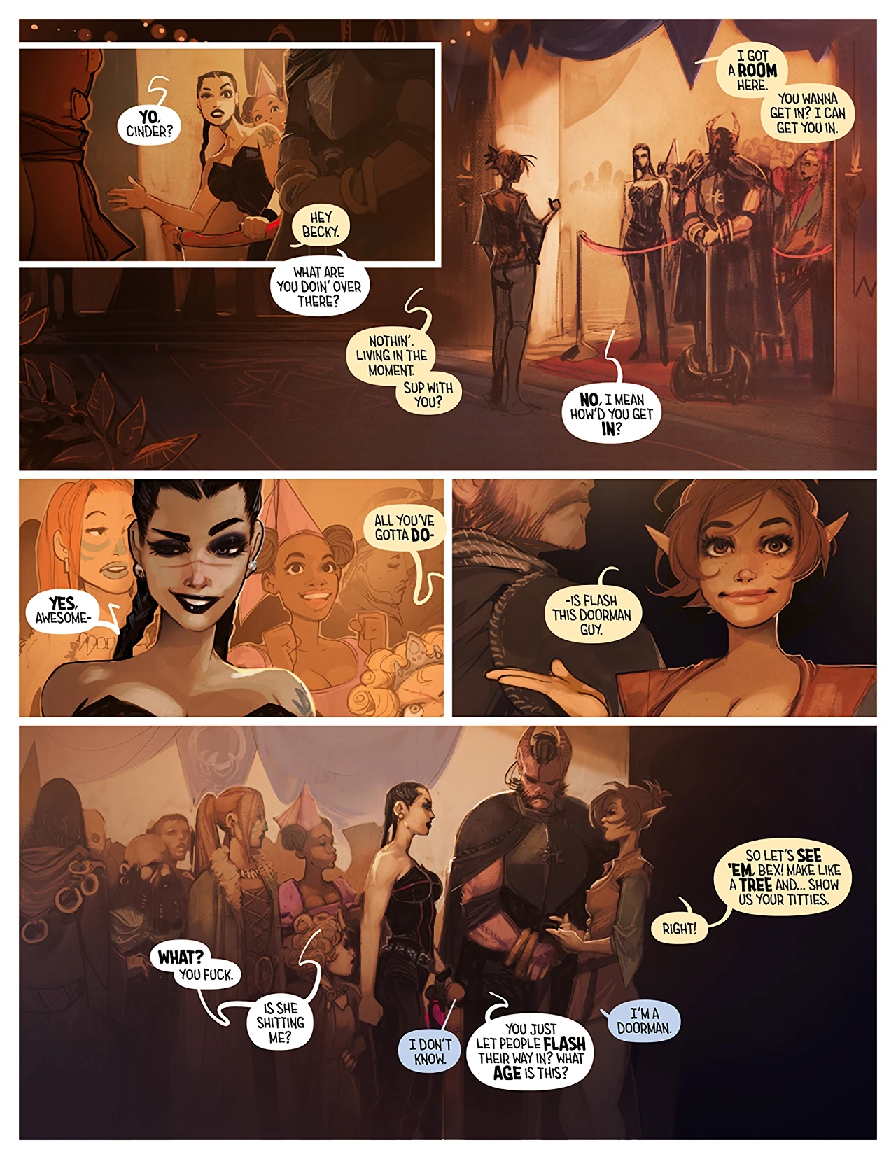 I Roved Out in Search of Truth and Love 1, 2, 3 porn comic picture 887