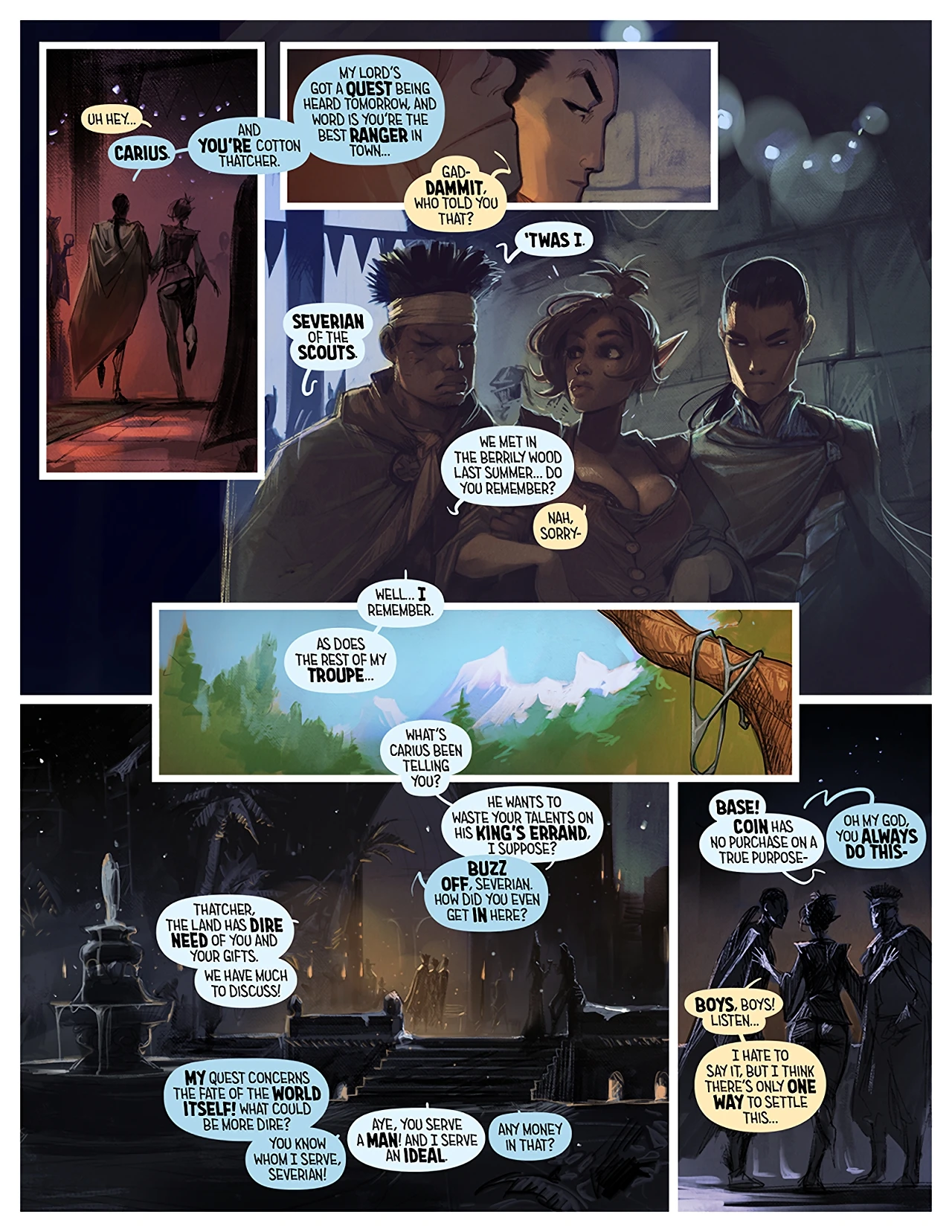 I Roved Out in Search of Truth and Love 1, 2, 3 porn comic picture 897