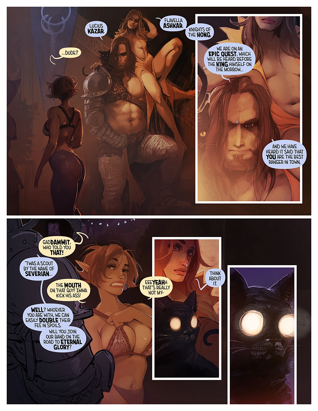 I Roved Out in Search of Truth and Love 1, 2, 3 porn comic picture 906