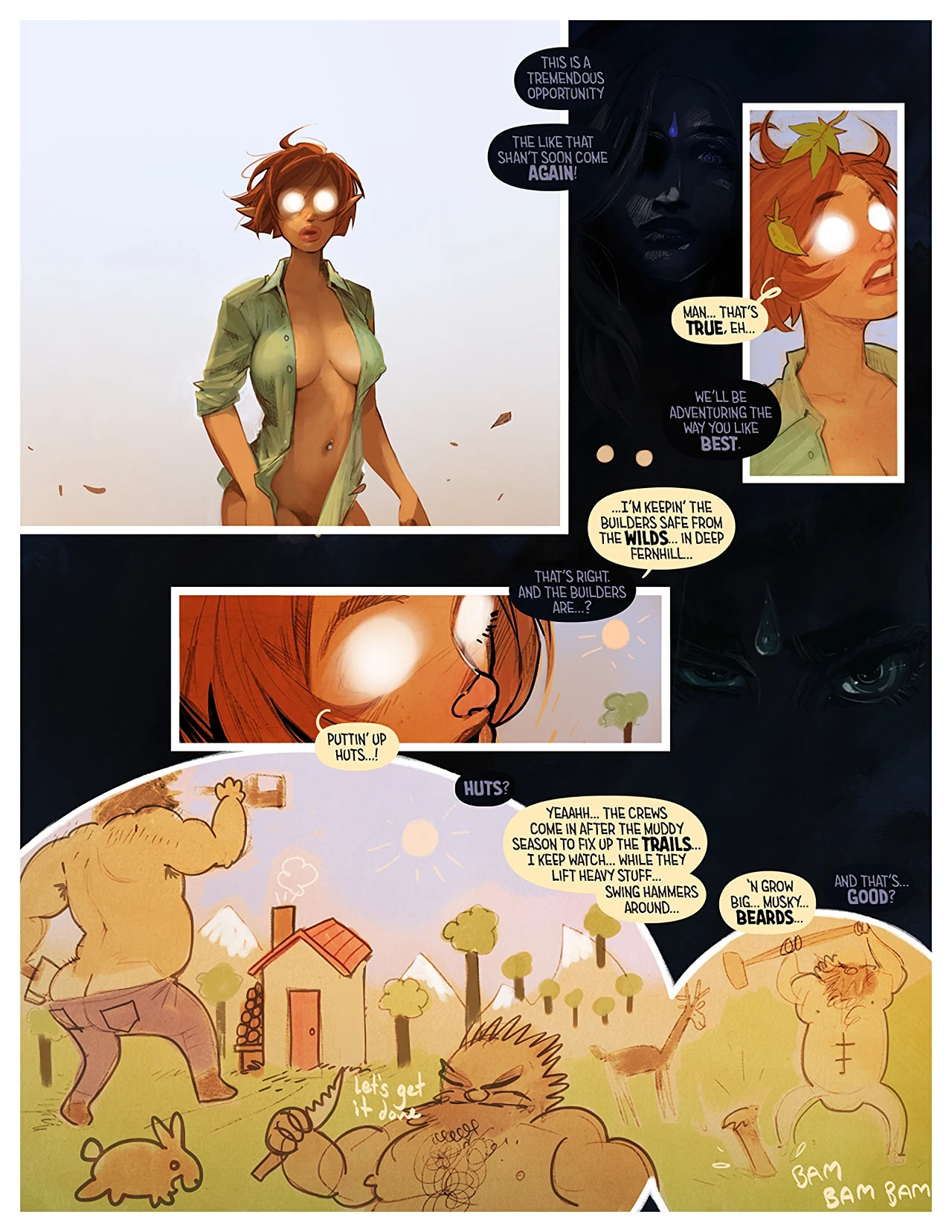I Roved Out in Search of Truth and Love 1, 2, 3 porn comic picture 907