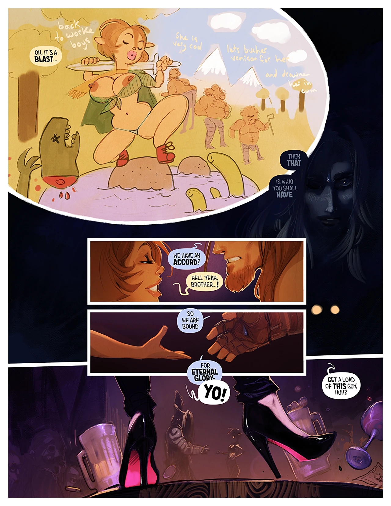 I Roved Out in Search of Truth and Love 1, 2, 3 porn comic picture 908