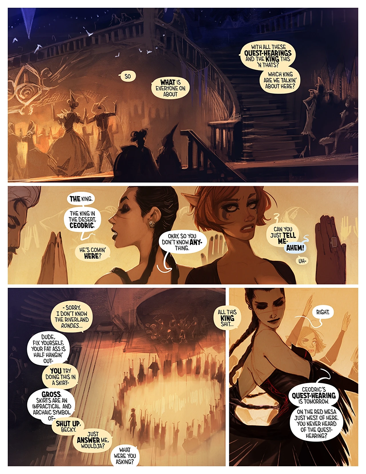 I Roved Out in Search of Truth and Love 1, 2, 3 porn comic picture 917