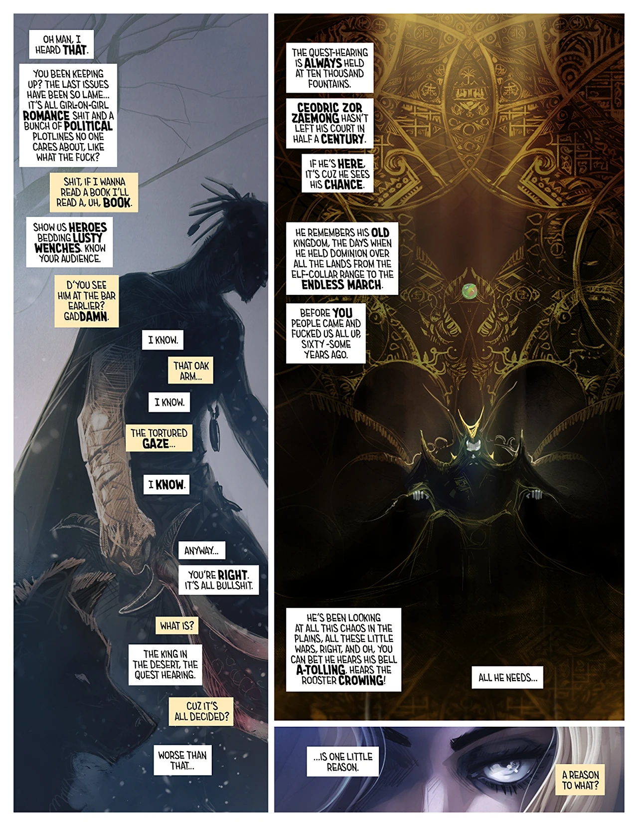 I Roved Out in Search of Truth and Love 1, 2, 3 porn comic picture 919