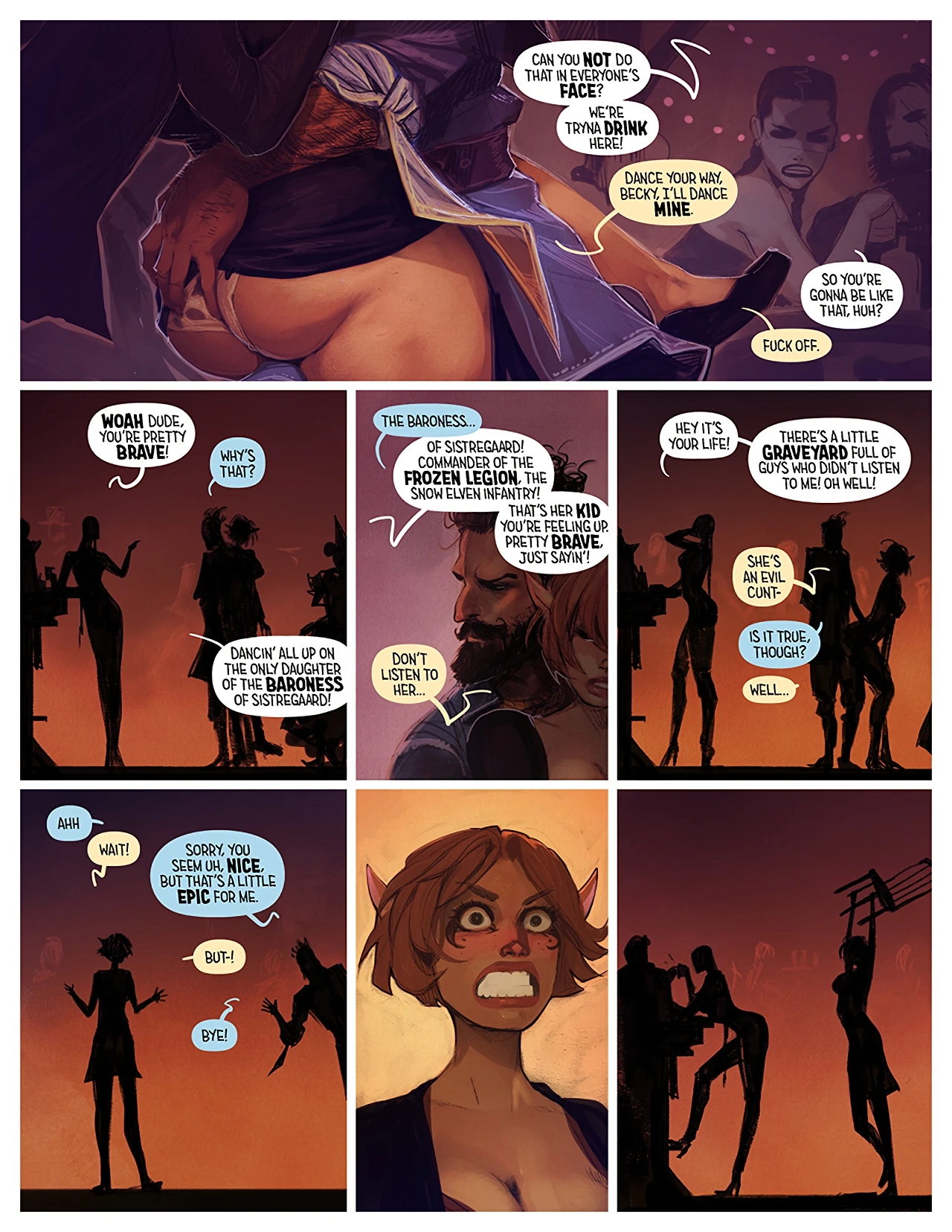 I Roved Out in Search of Truth and Love 1, 2, 3 porn comic picture 923