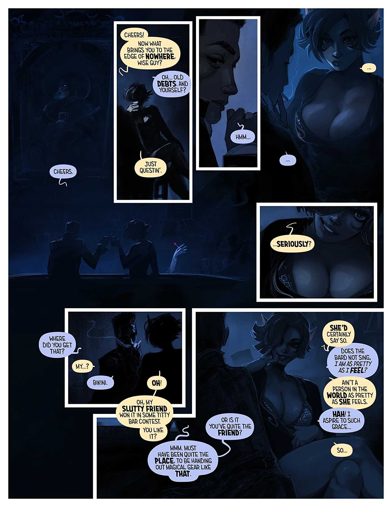 I Roved Out in Search of Truth and Love 1, 2, 3 porn comic picture 925