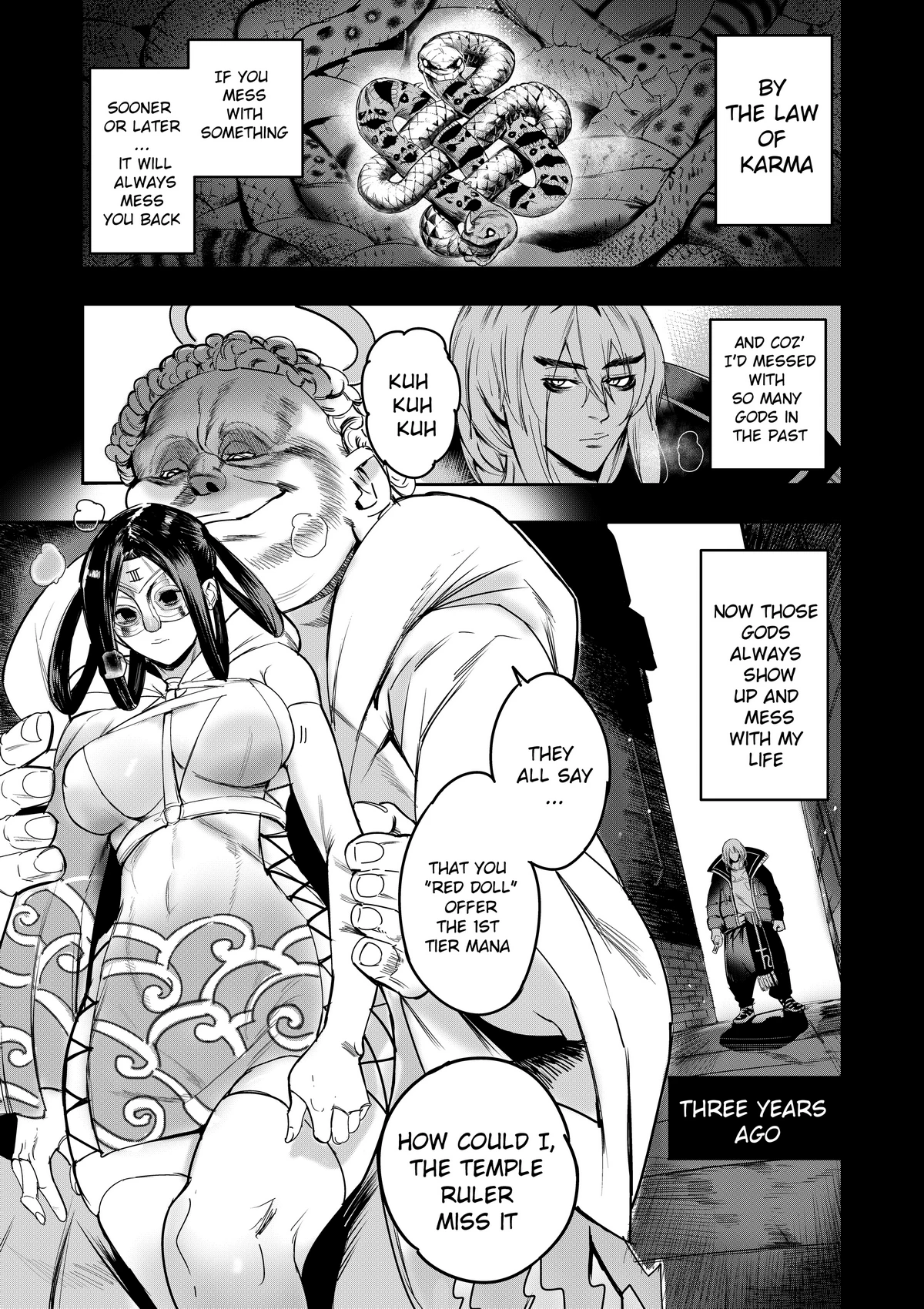 I Sold My Body to a God Ch. 2-3 porn comic picture 3