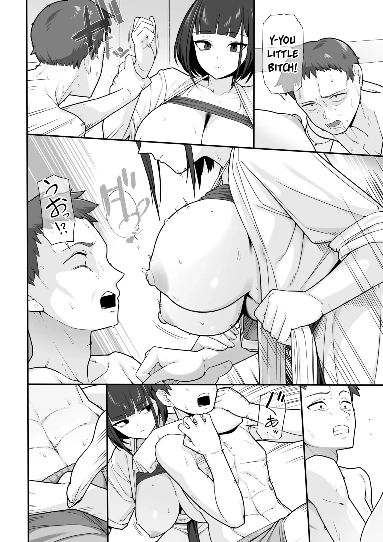 I Tried to Blackmail A girl w/ her Secret Account, and She Smothered Me To Death w/ Her Tits! porn comic picture 17