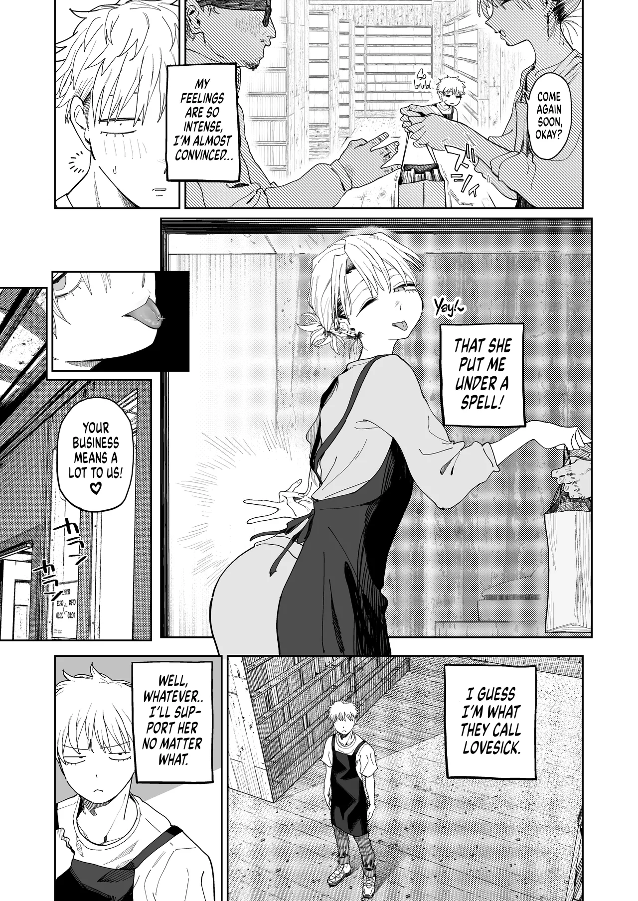 I Want My Thick, Power-tripping Manager to Wring Me Dry! porn comic picture 13