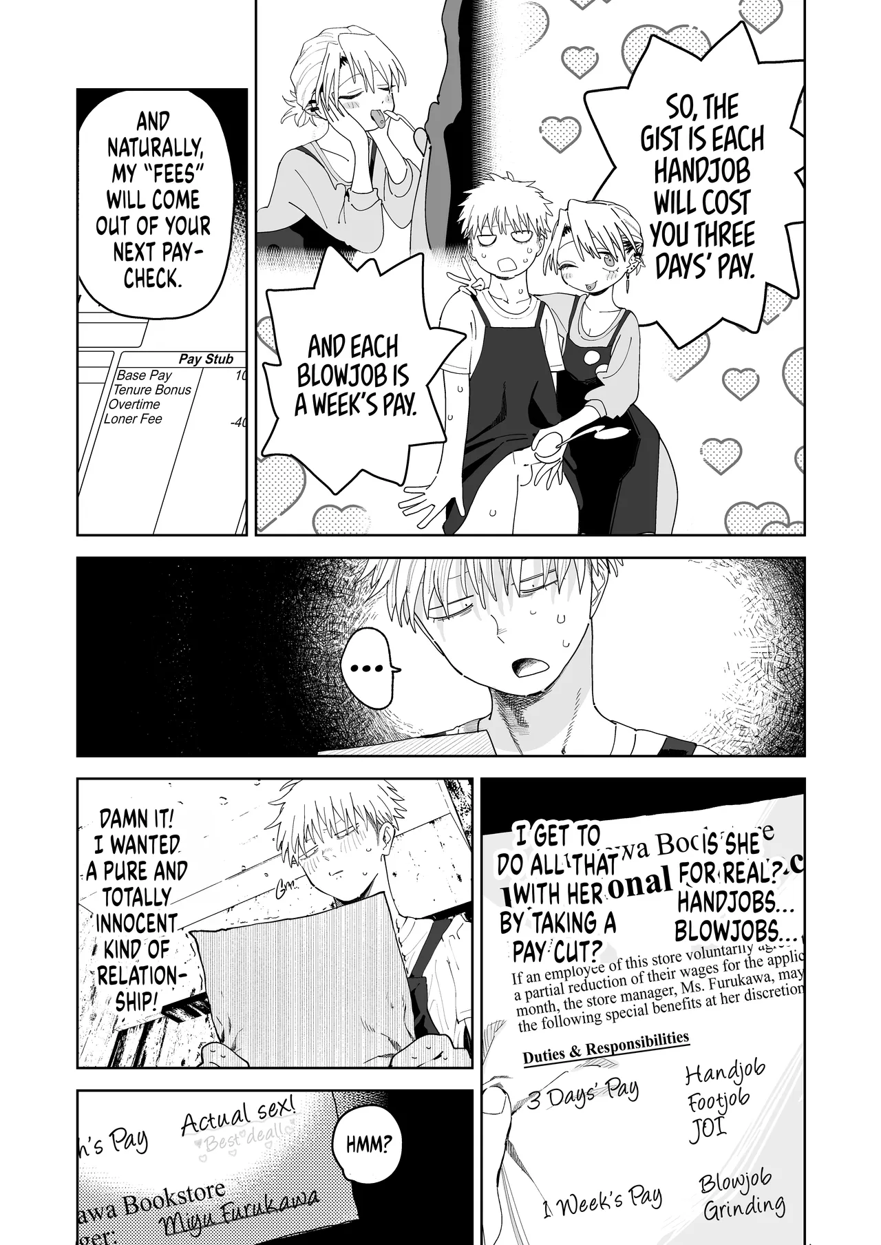I Want My Thick, Power-tripping Manager to Wring Me Dry! porn comic picture 18