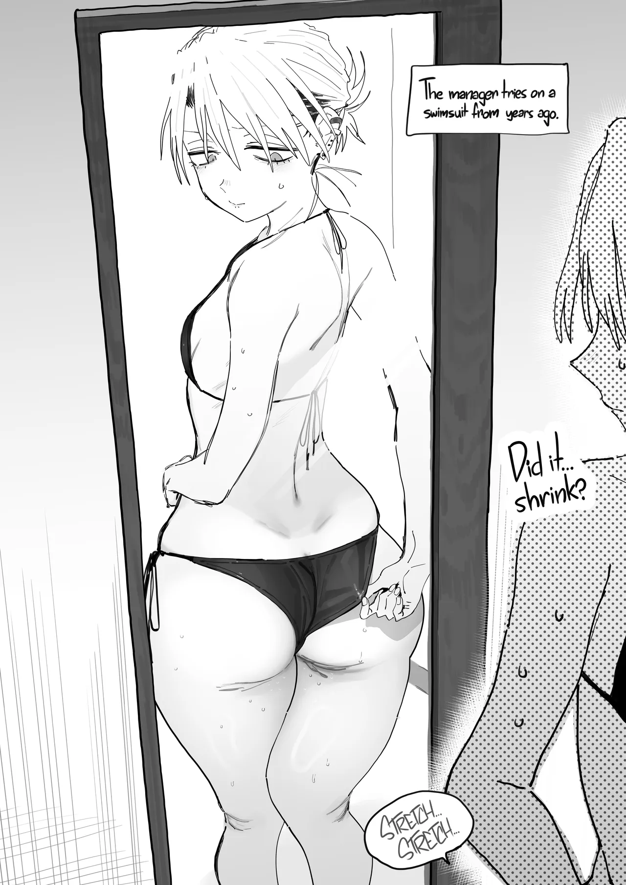 I Want My Thick, Power-tripping Manager to Wring Me Dry! porn comic picture 78