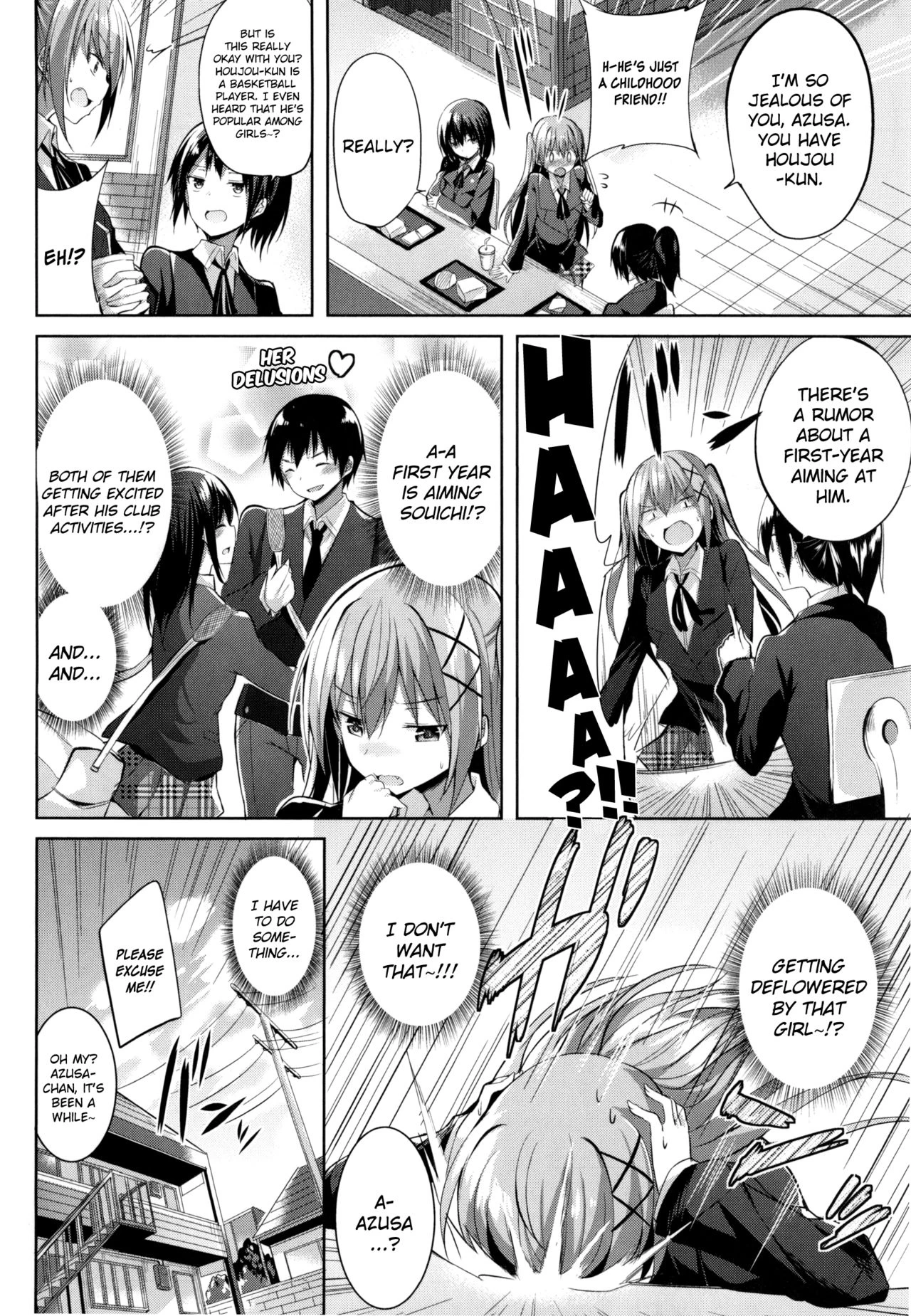 I Want To Be Your First! porn comic picture 2