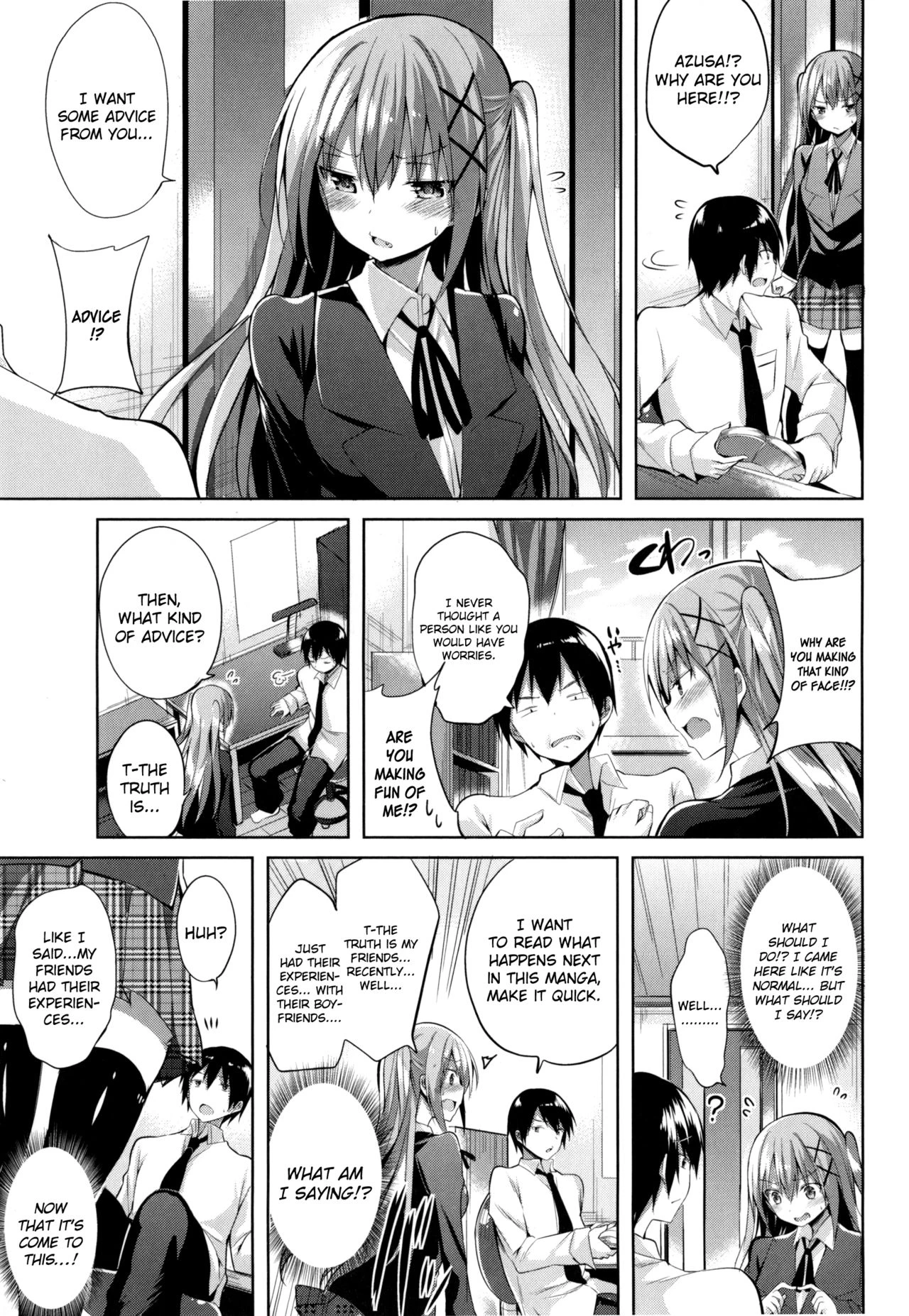 I Want To Be Your First! porn comic picture 3
