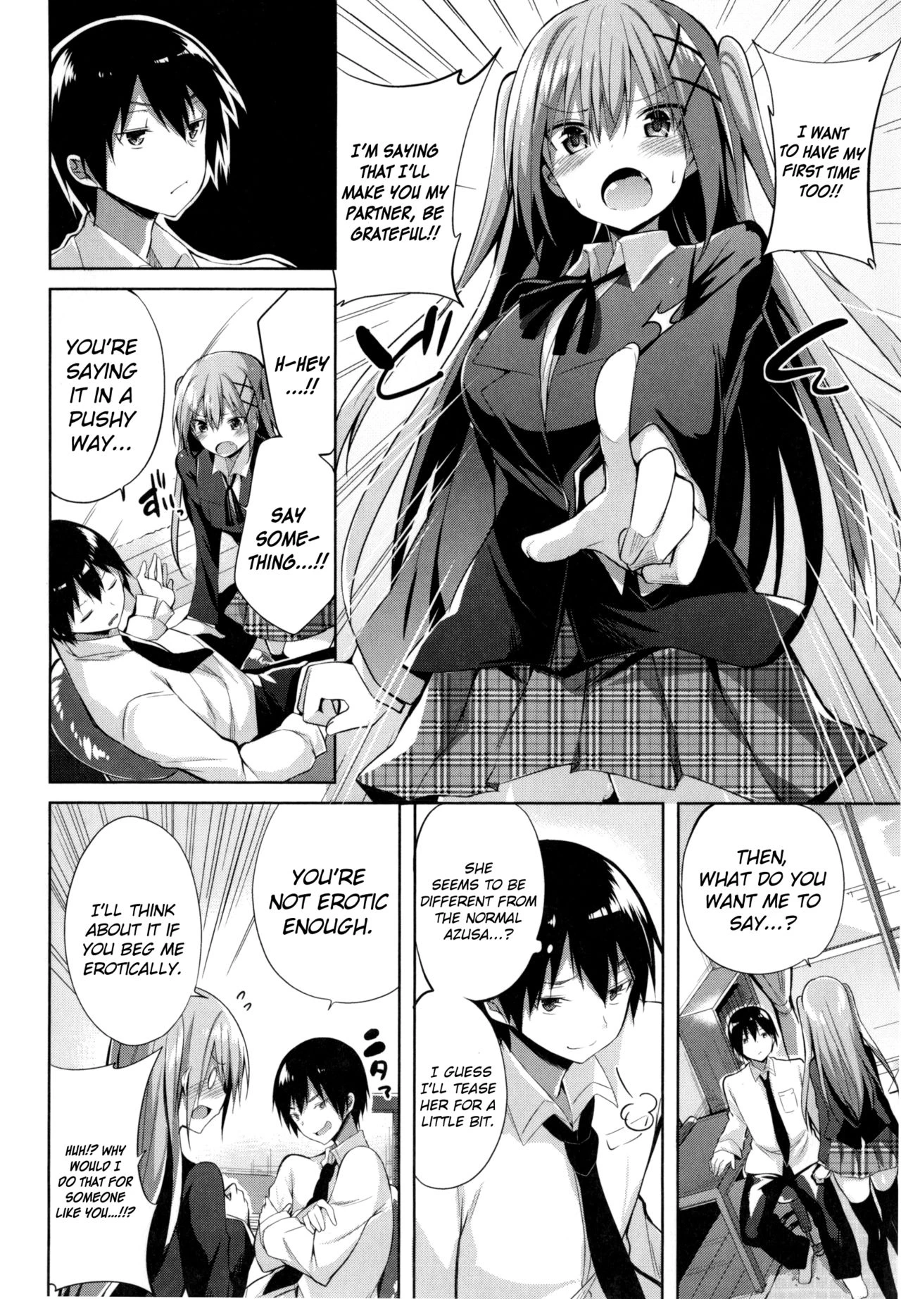 I Want To Be Your First! porn comic picture 4
