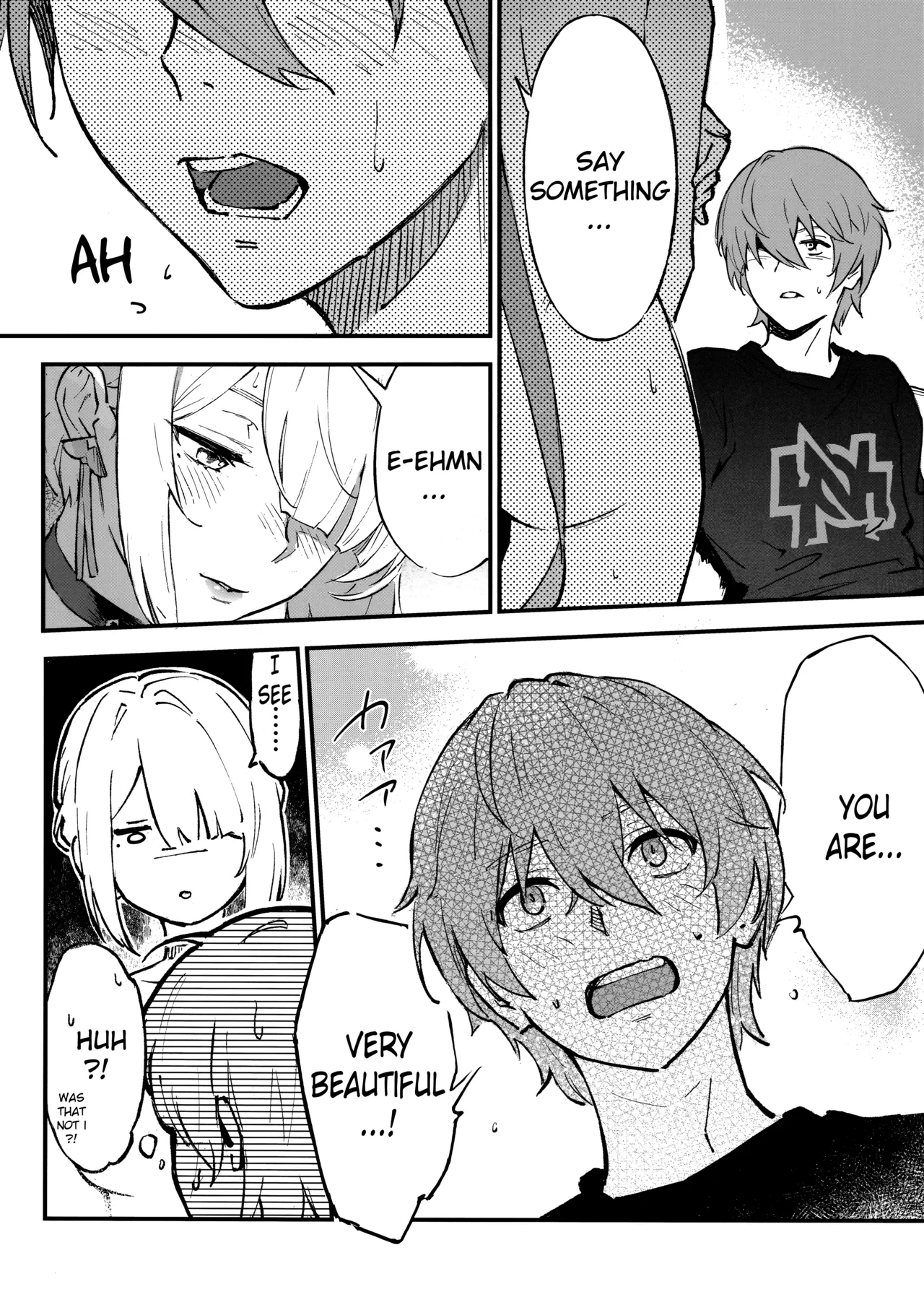 I Want to See Evelyn Naked - イヴリンさんの裸が見たい本 porn comic picture 9
