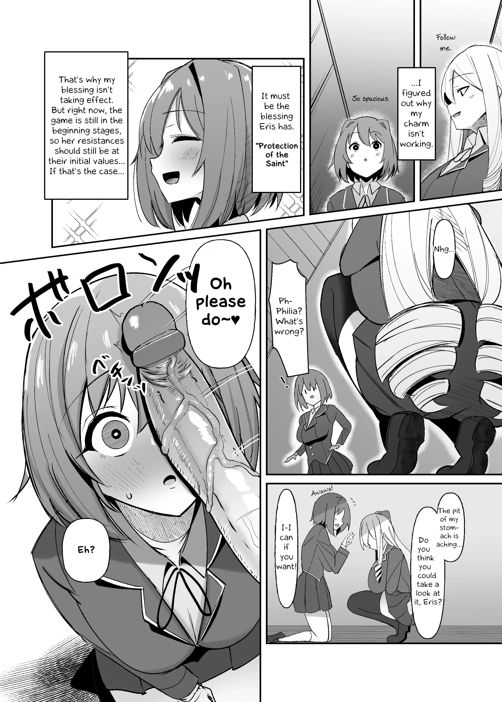 I was reincarnated as a villainess in an otome Game who was a futanari in her backstory Ch.1 porn comic picture 19