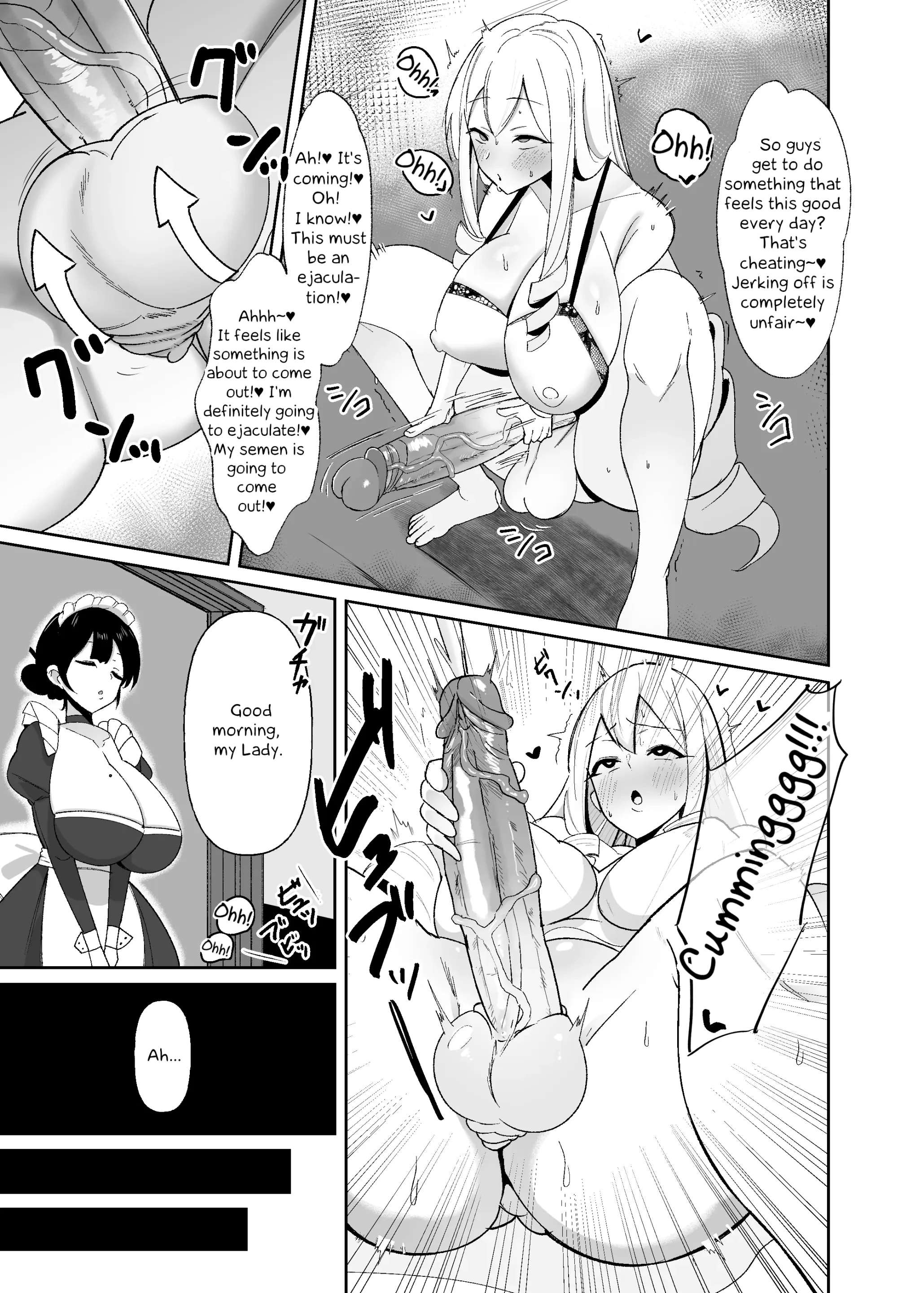 I was reincarnated as a villainess in an otome Game who was a futanari in her backstory Ch.1 porn comic picture 6