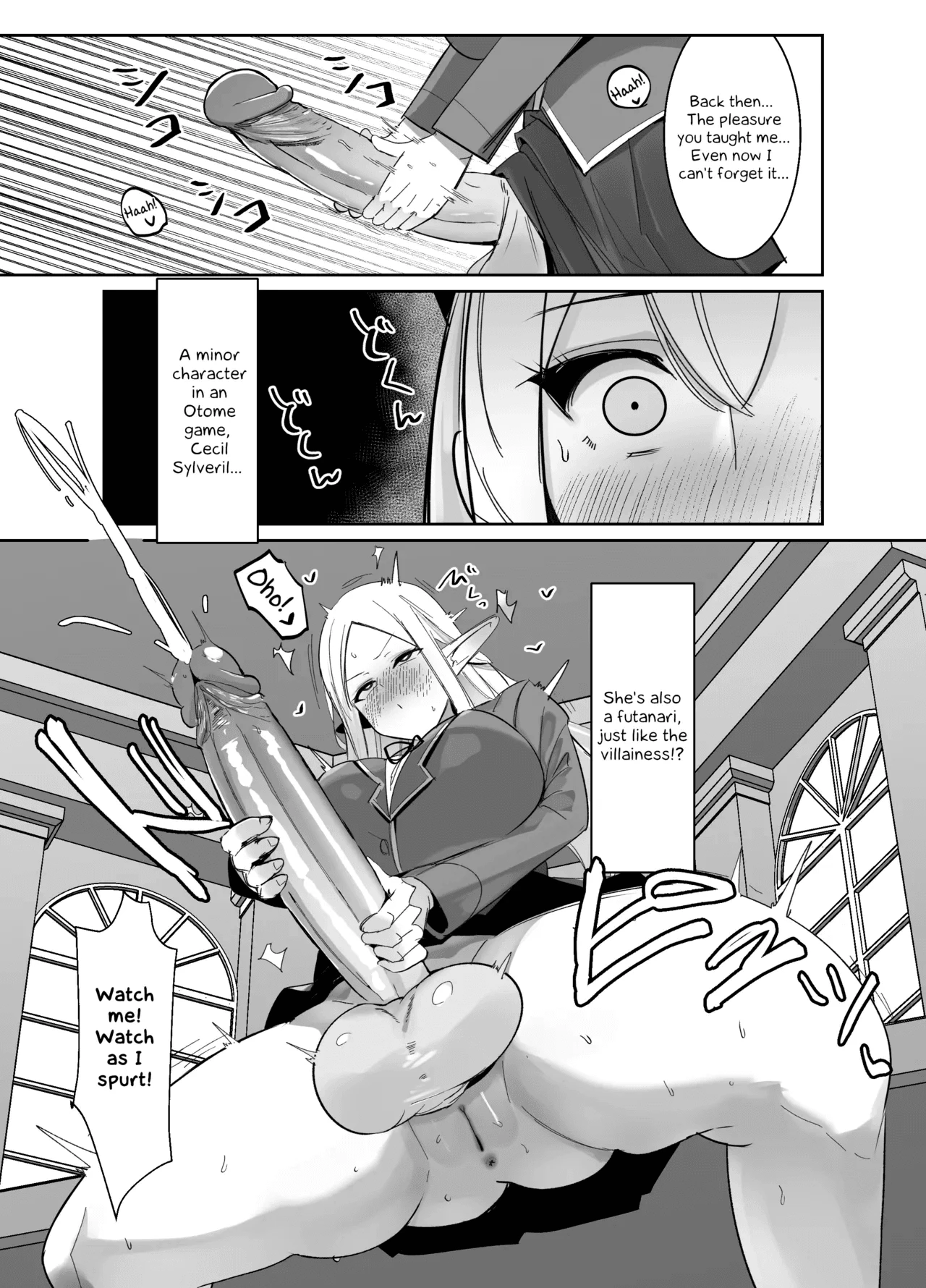 I was reincarnated as a villainess in an otome Game who was a futanari in her backstory Ch.2 porn comic picture 18