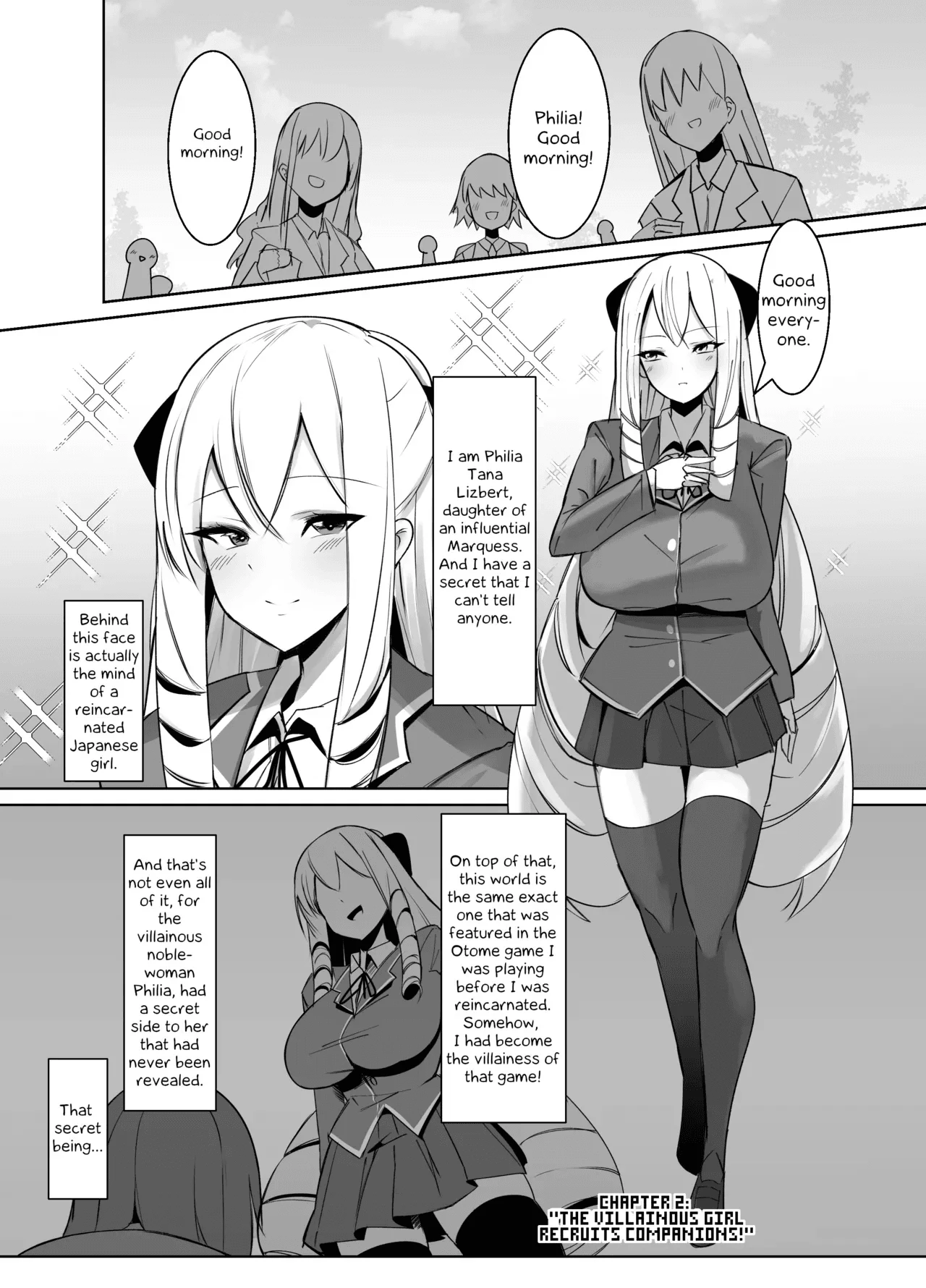 I was reincarnated as a villainess in an otome Game who was a futanari in her backstory Ch.2 porn comic picture 2