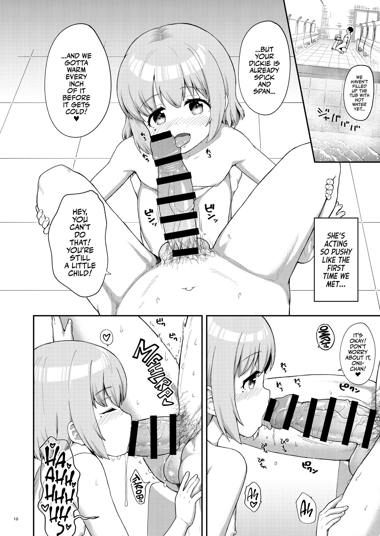 I went to a Bathhouse, and had a Mom and Daughter Double Whopper! porn comic picture 10