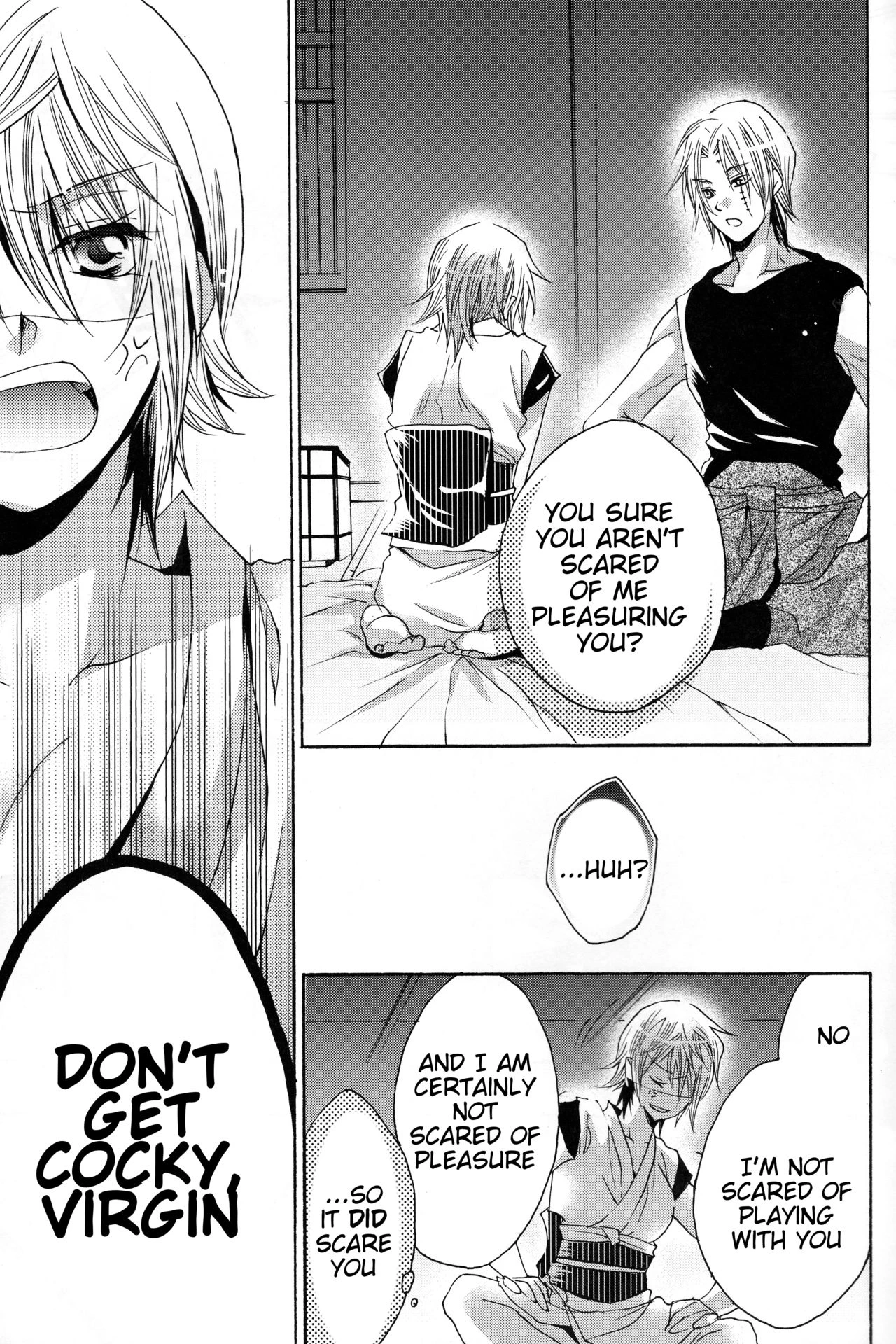I will sneak up with who you are, K porn comic picture 28