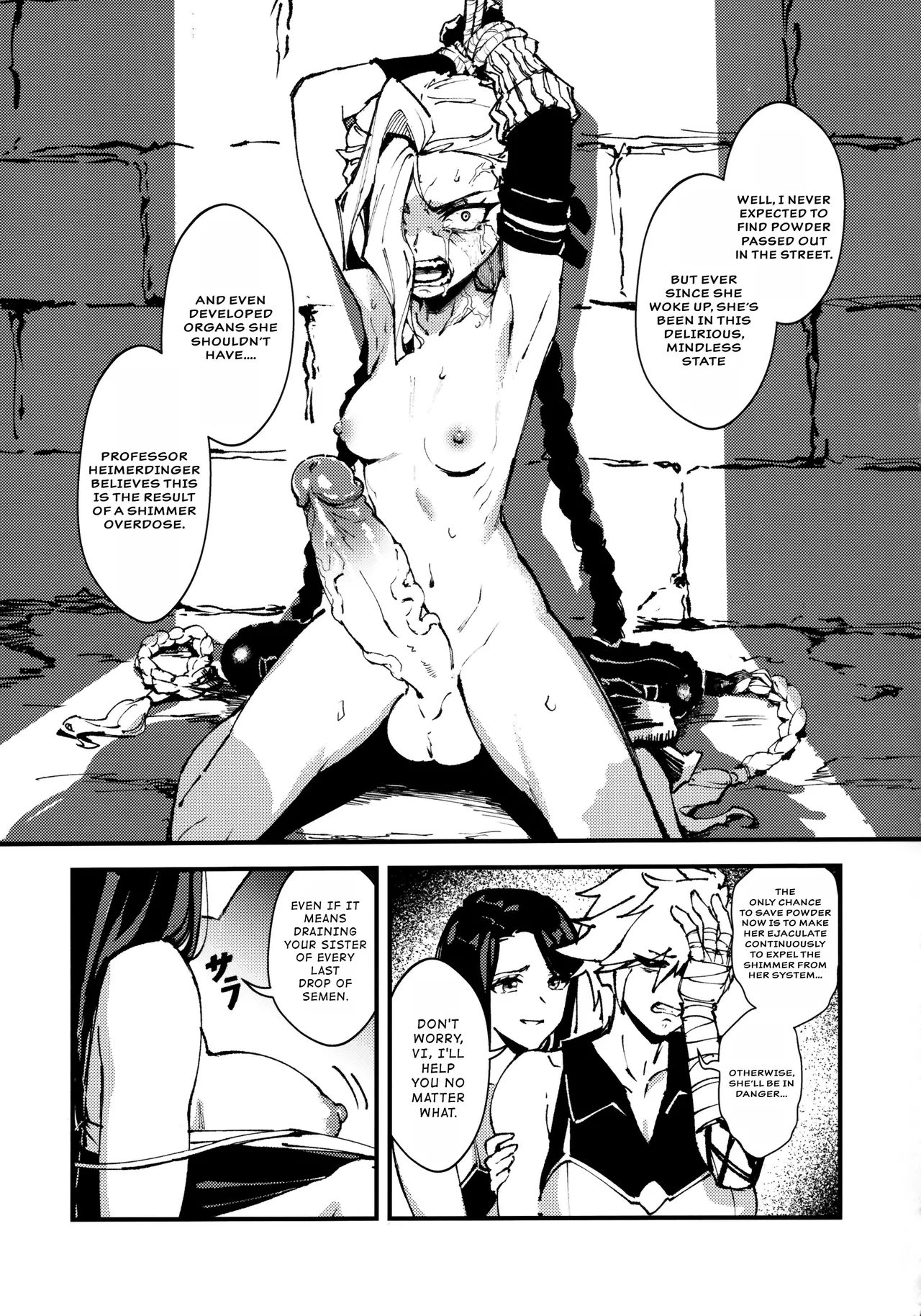 If they catch Jinx porn comic picture 1