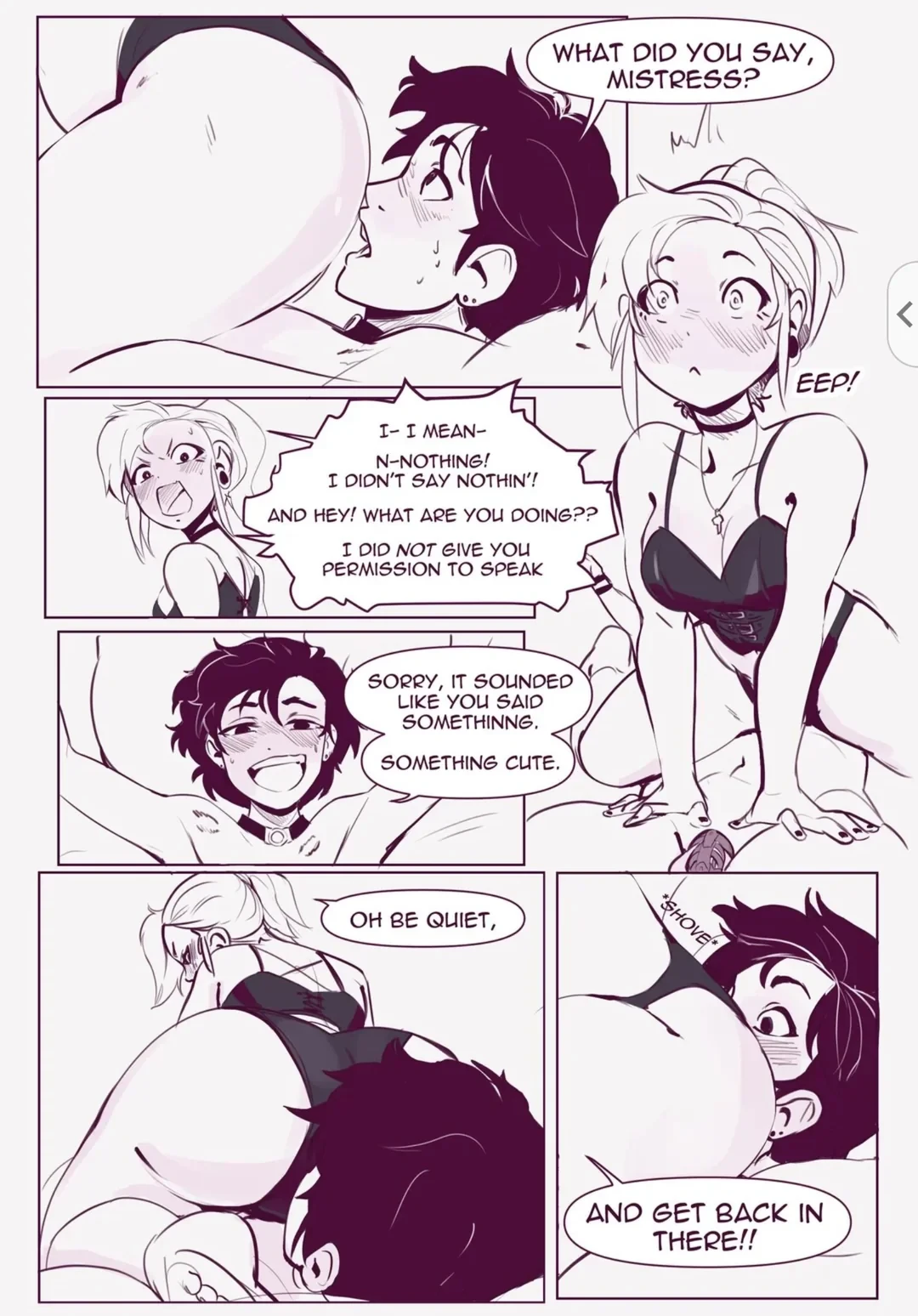 Ike and Em's Locktober porn comic picture 2