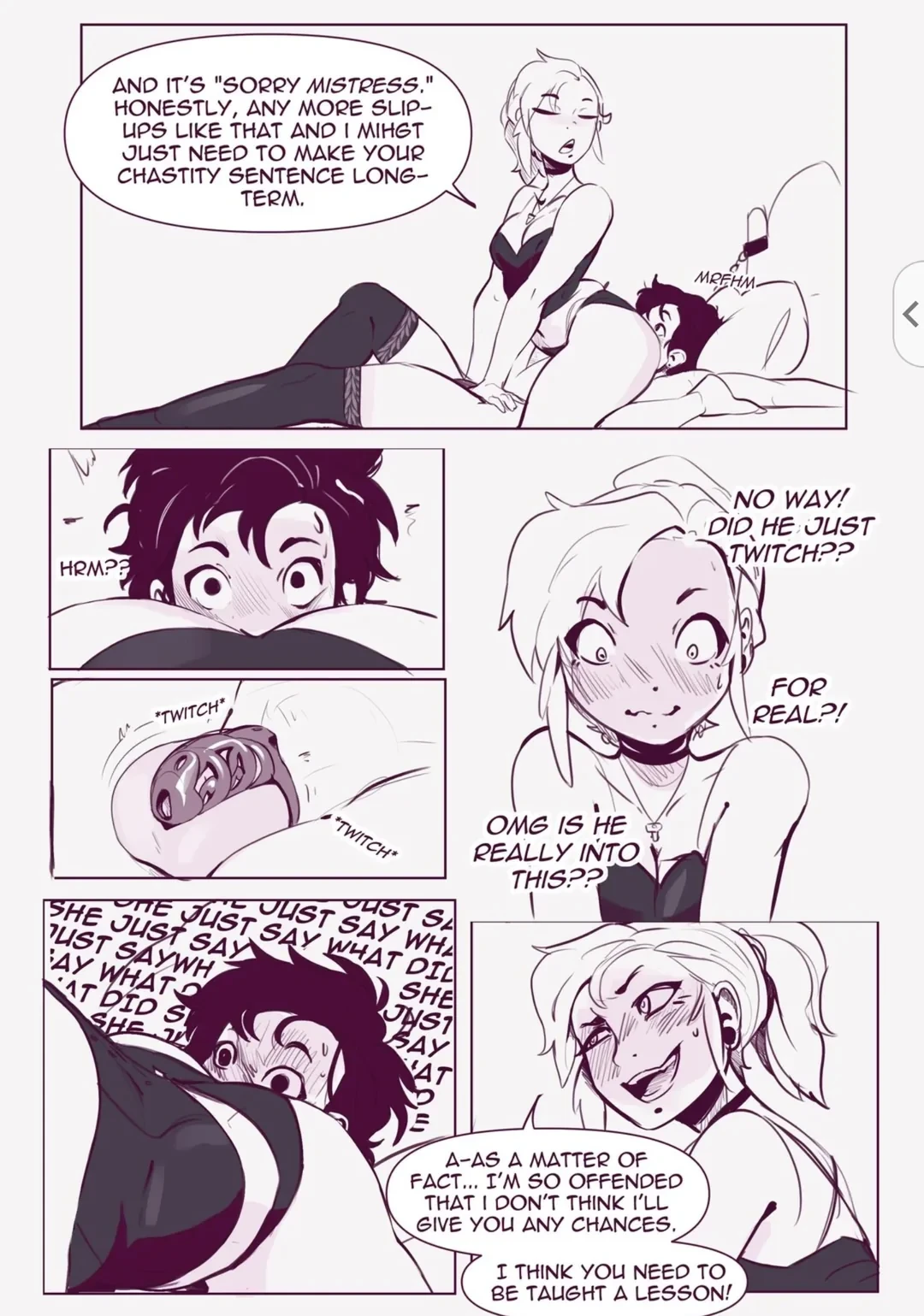 Ike and Em's Locktober porn comic picture 3