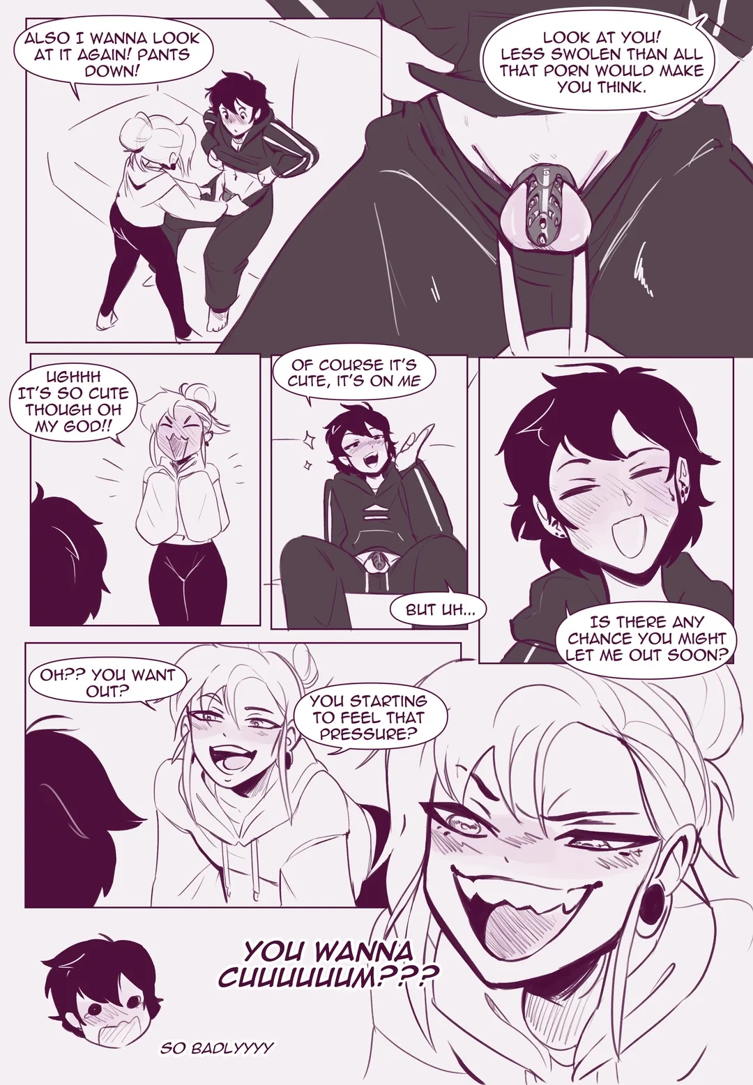 Ike and Em's Locktober porn comic picture 7