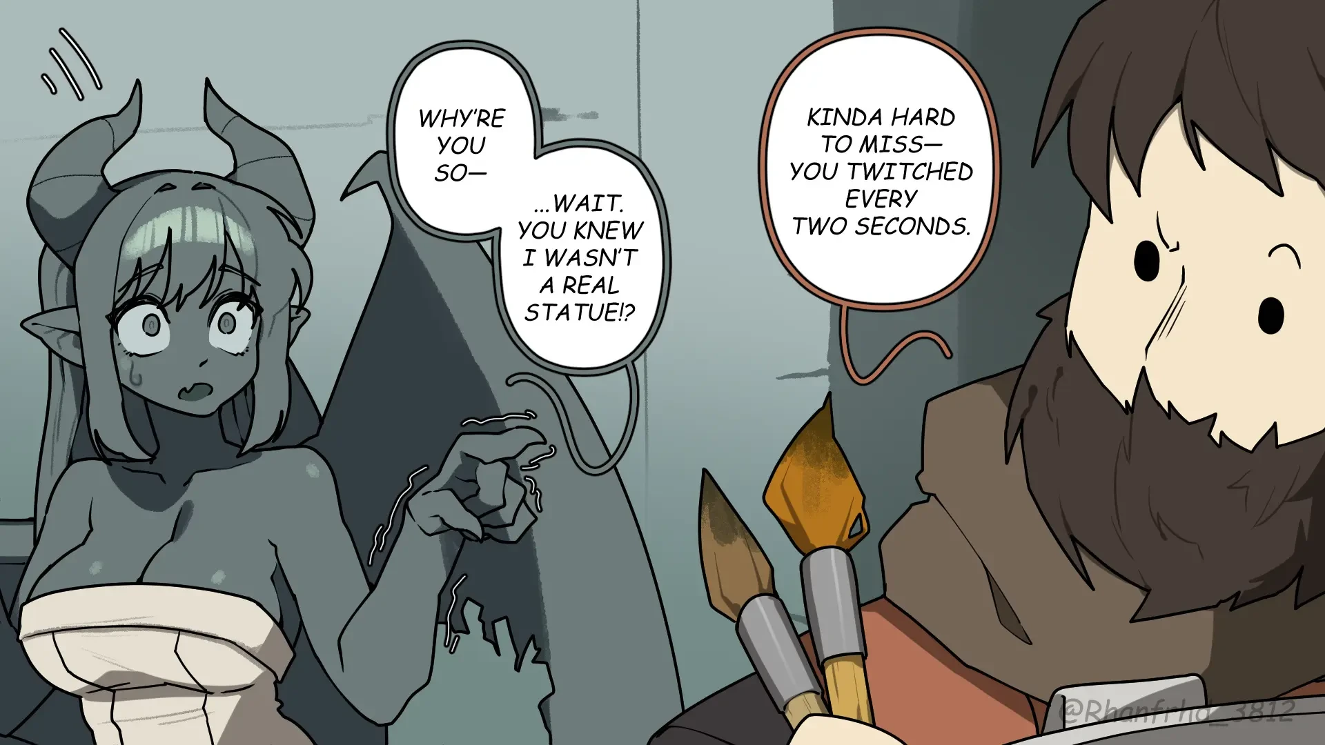 I'll Fix It Up Nicely (Gargoyle Girl) porn comic picture 20