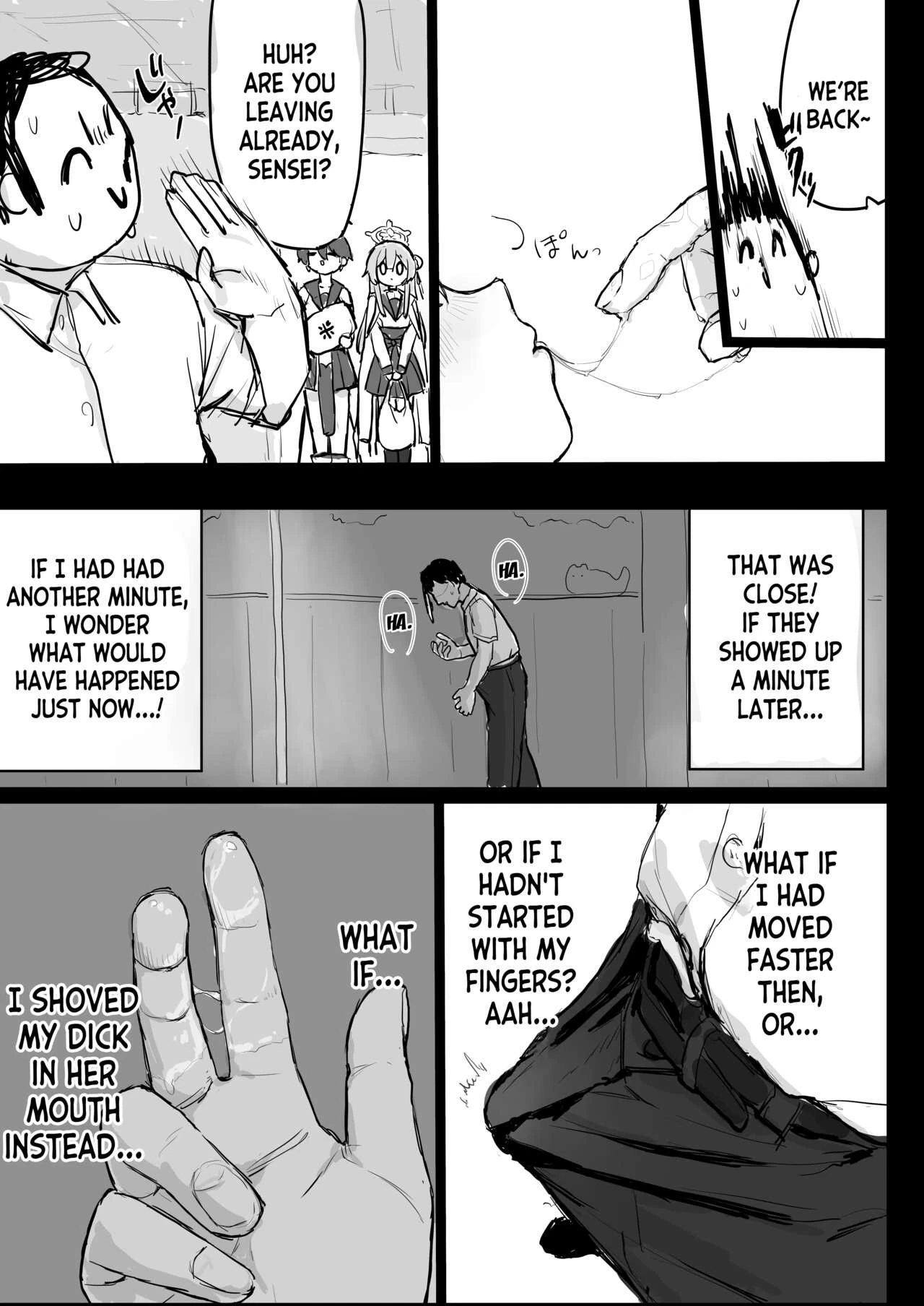 I'll Stop Before She Wakes Up… porn comic picture 11