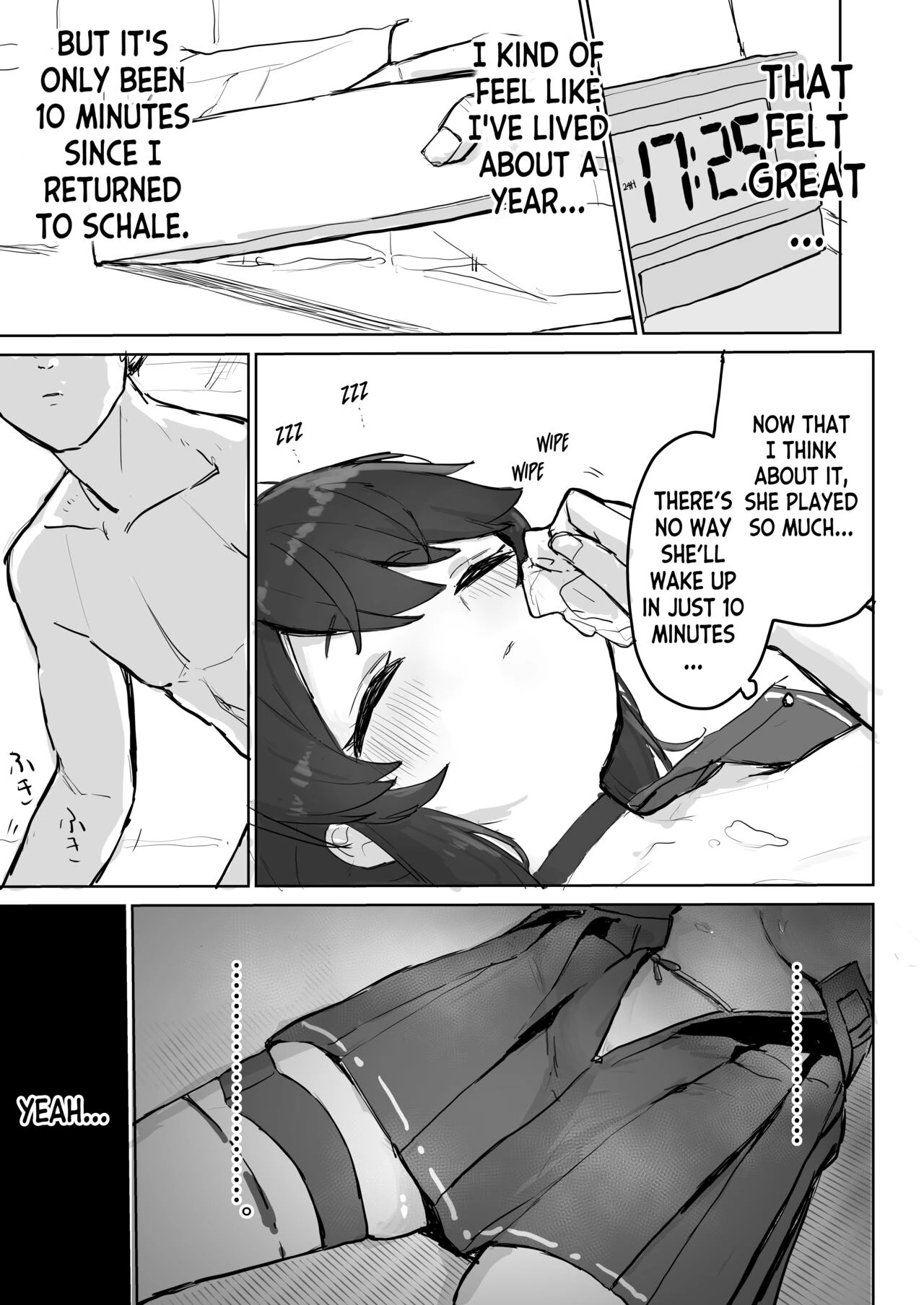 I'll Stop Before She Wakes Up… porn comic picture 21