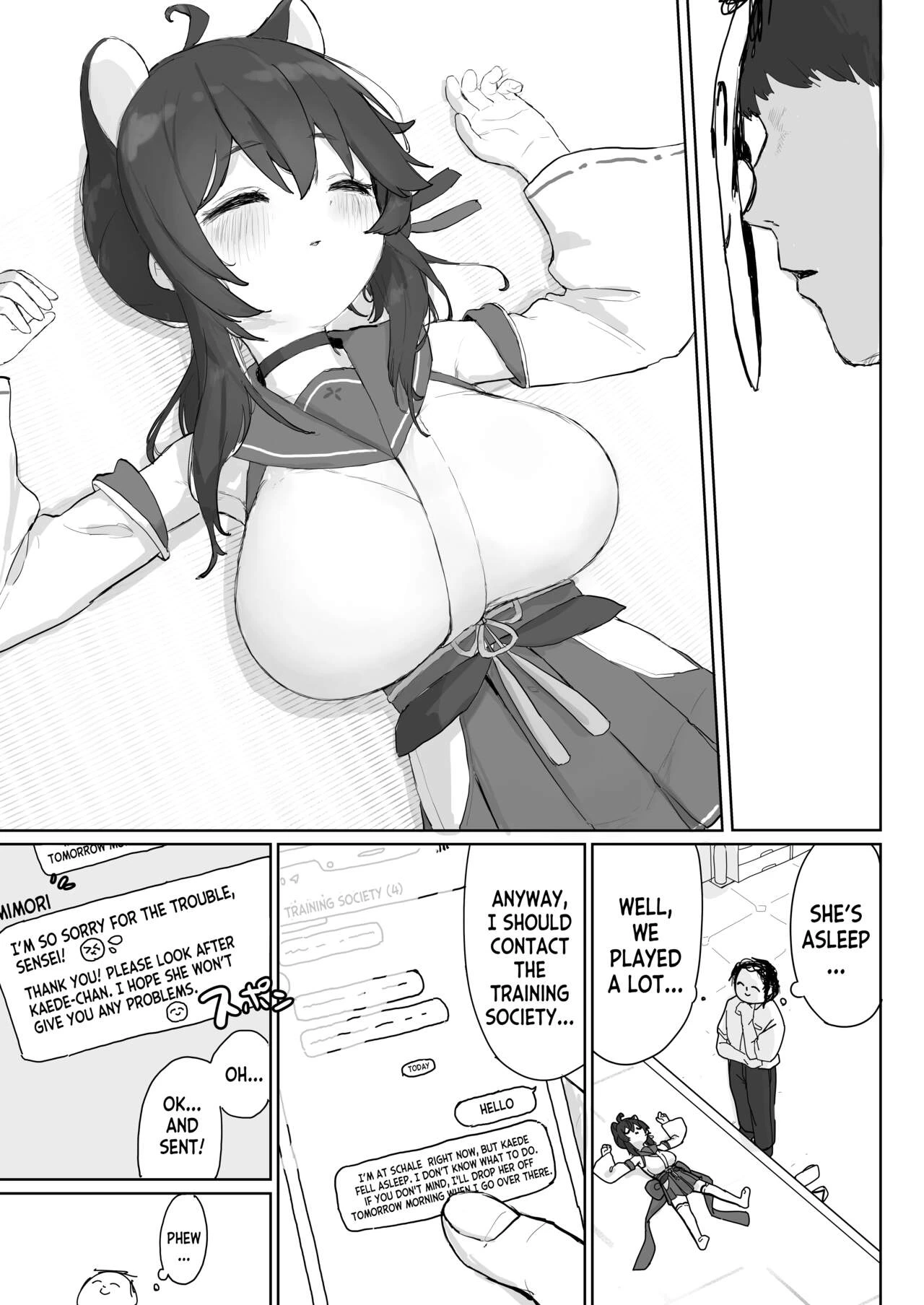 I'll Stop Before She Wakes Up… porn comic picture 7