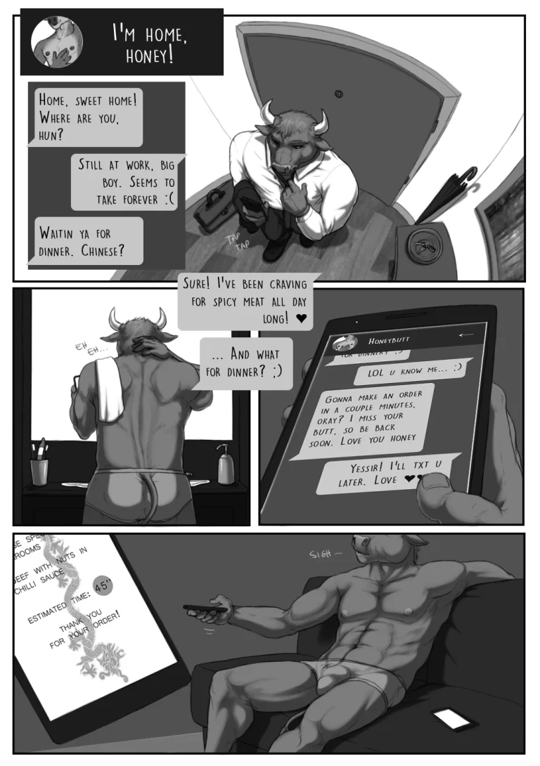 I'm Home, Honey! porn comic picture 1